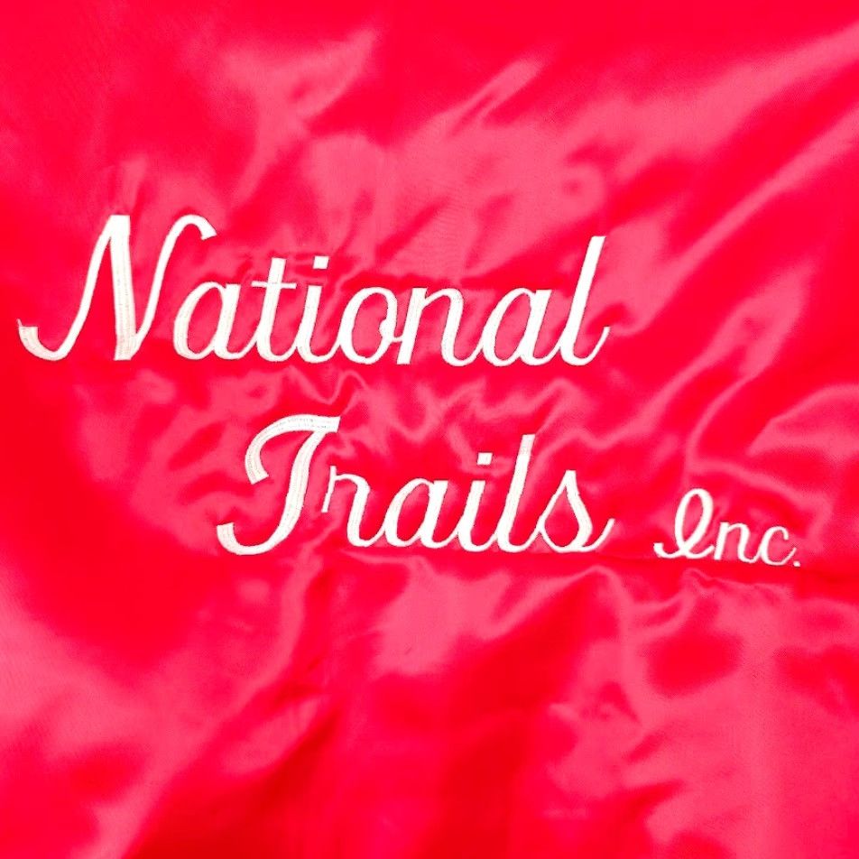 Vintage VINTAGE Swingster National Trails Satin Bomber Jacket Mens L Red 80s Made In USA Size US L / EU 52-54 / 3 - 5 Thumbnail