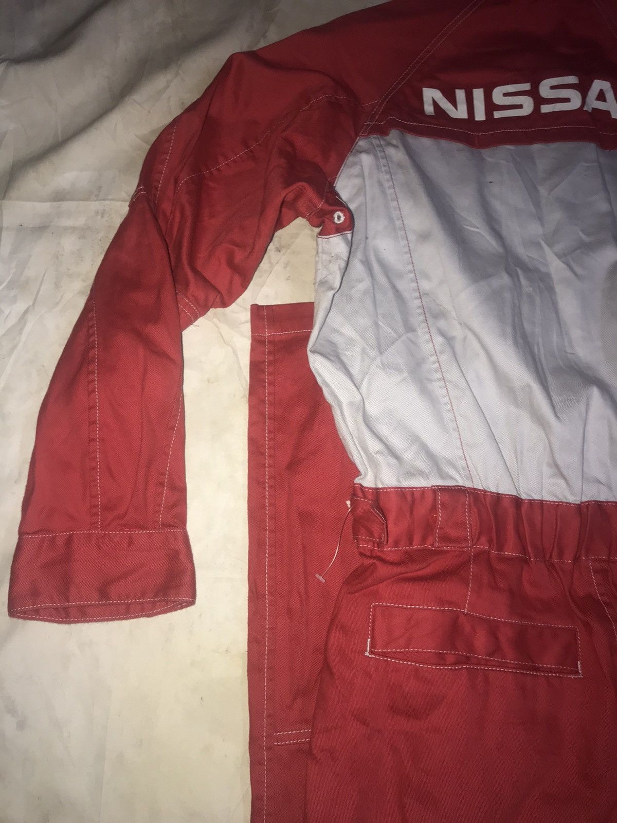 Japanese Brand Nissan Engineered Coverral Size 34R - 11 Thumbnail