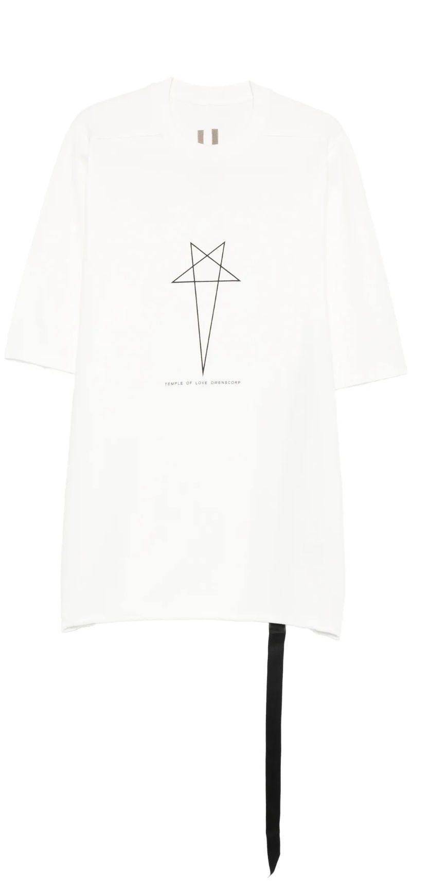 DRKSHDW Star Graphic Tommy T White Shirt