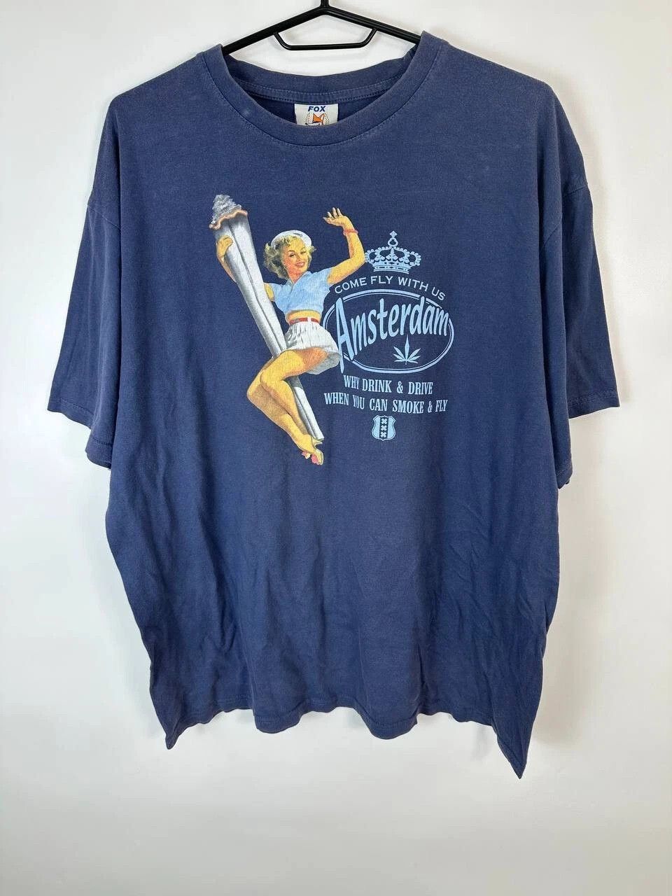 Other Vintage FOX “Why Drink & Drive When You Smoke & Fly” L Size US L / EU 52-54 / 3 - 1 Thumbnail