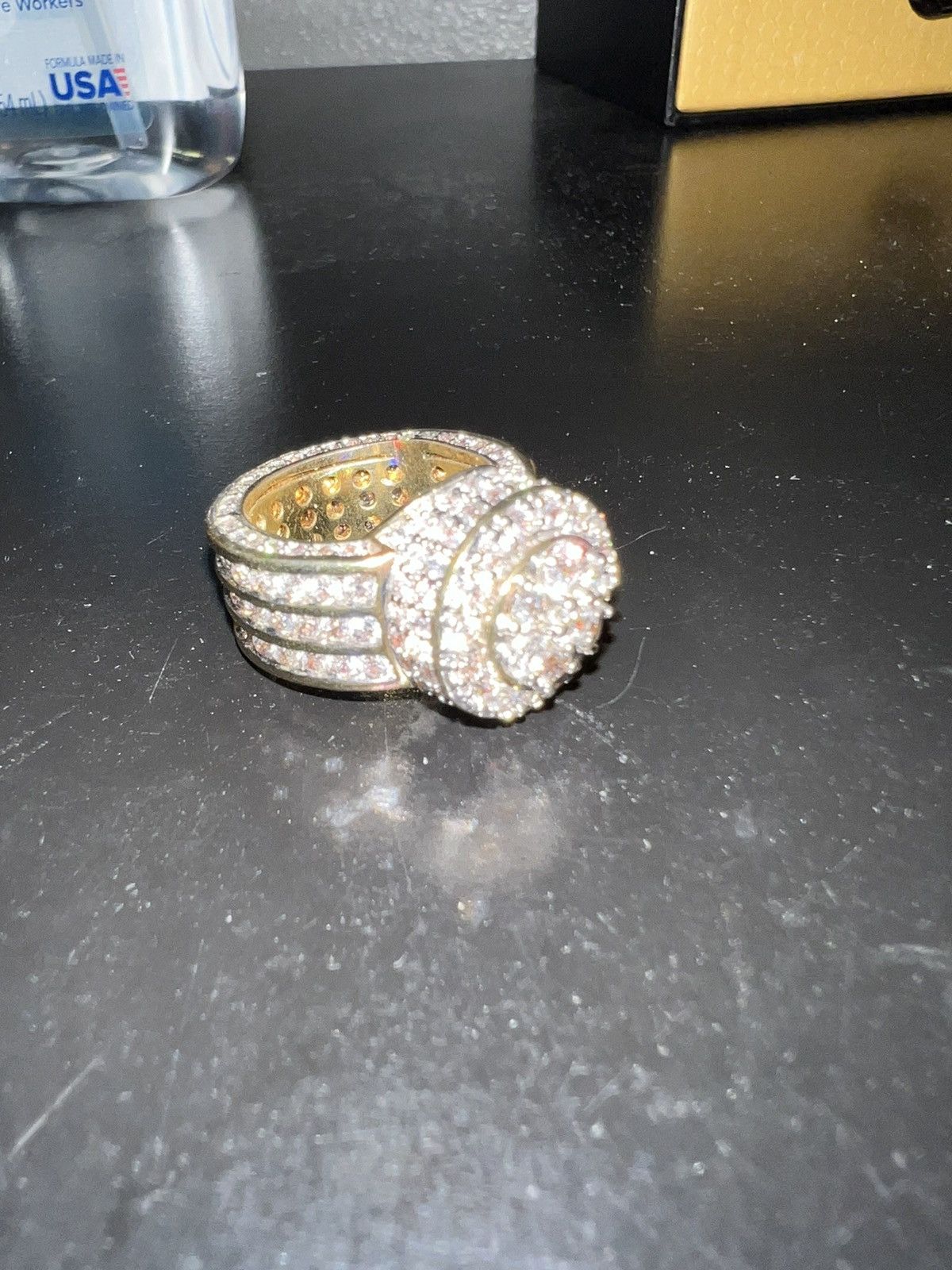 Jewelry Iced out Pinky Ring Size ONE SIZE - 3 Thumbnail