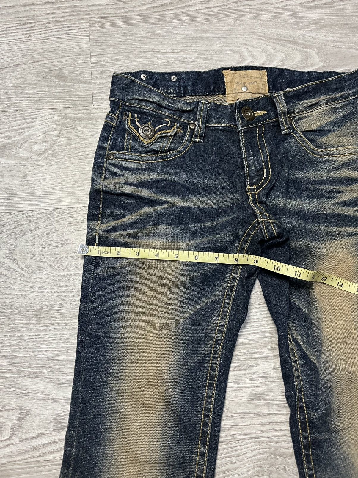Hysteric Glamour Y2k Lolita ifsixwasnine Faded Flare Jeans Size 30" / US 8 / IT 44 - 10 Thumbnail