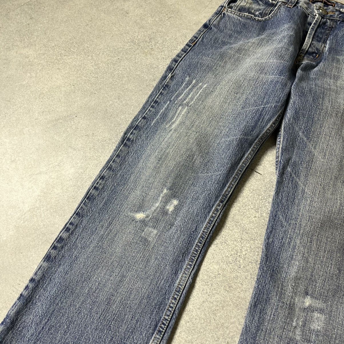 Ed Hardy Vintage Ed Hardy Jeans Baggy Japanese Y2K Size US 31 - 8 Thumbnail