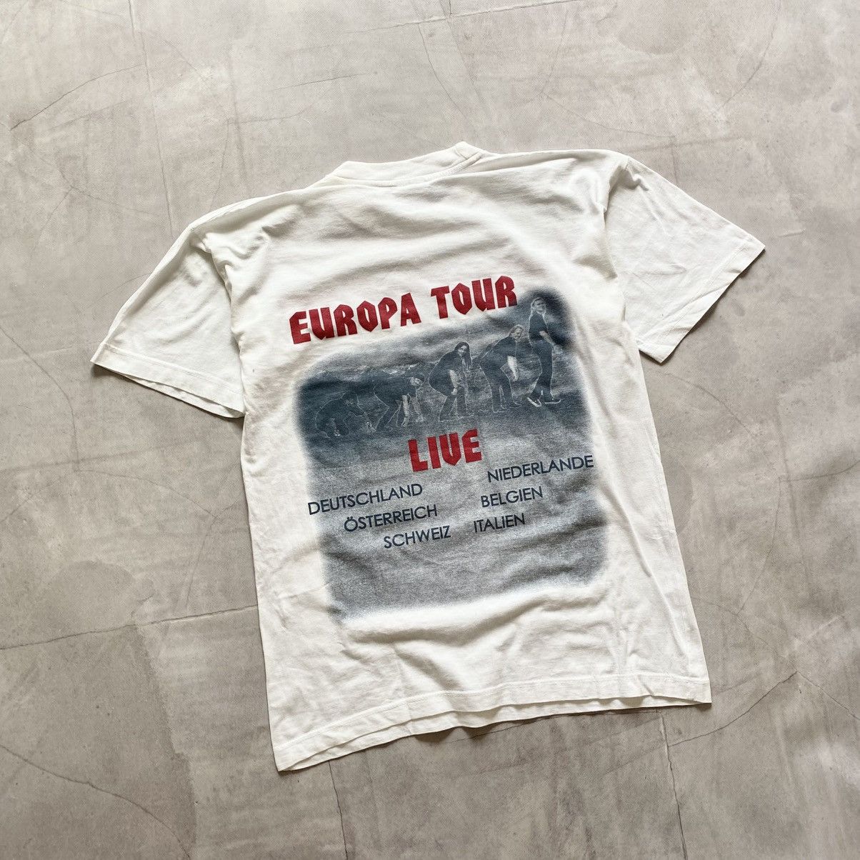 Vintage Schurzenjager Europe Tour Rare Logo T-shirt Rammstein Style Size US S / EU 44-46 / 1 - 3 Thumbnail