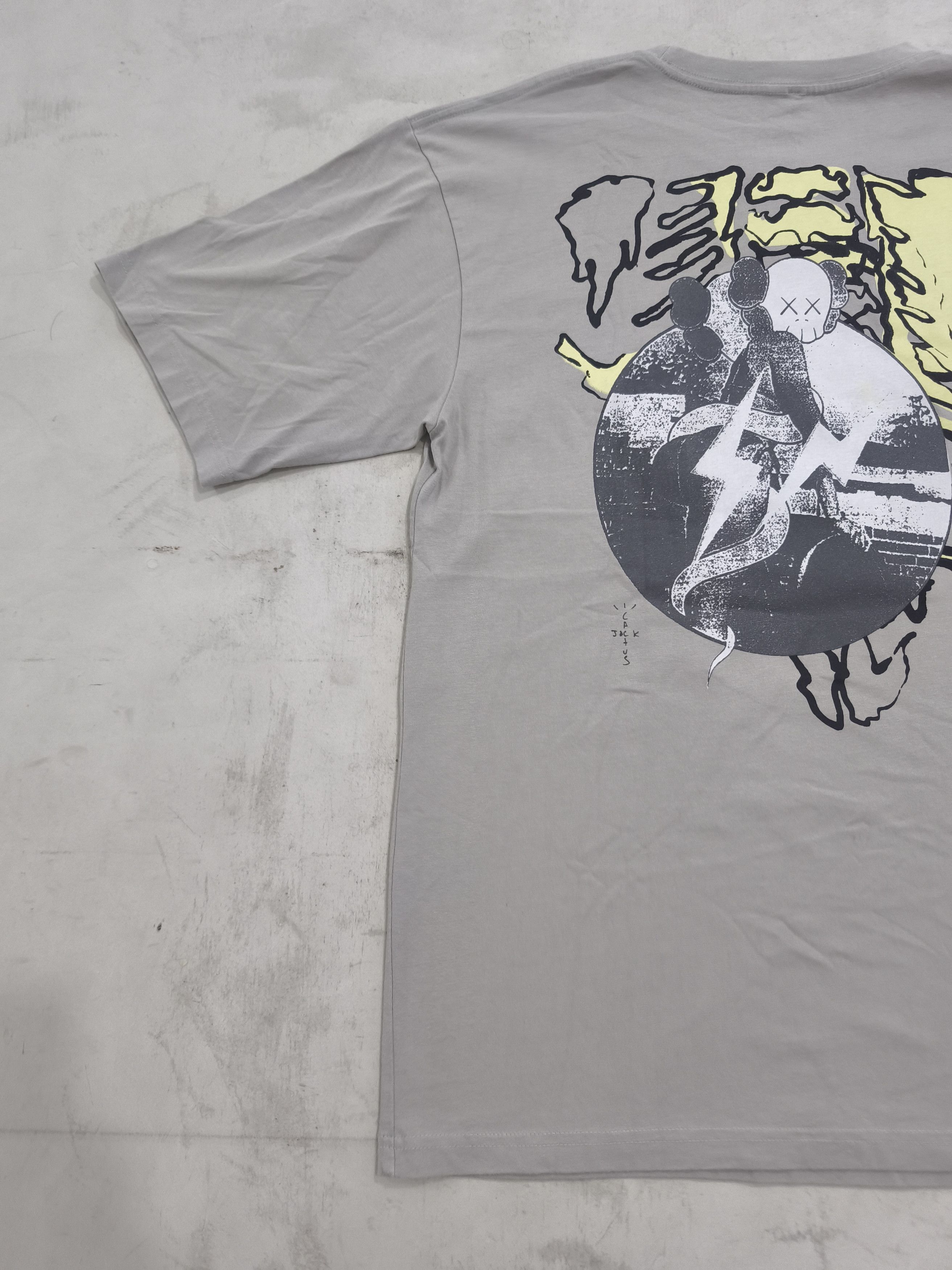 Fragment Design × Kaws × Travis Scott Travis Scott Cactus Jack + Kaws For Fragment Tee Size US XL / EU 56 / 4 - 8 Thumbnail