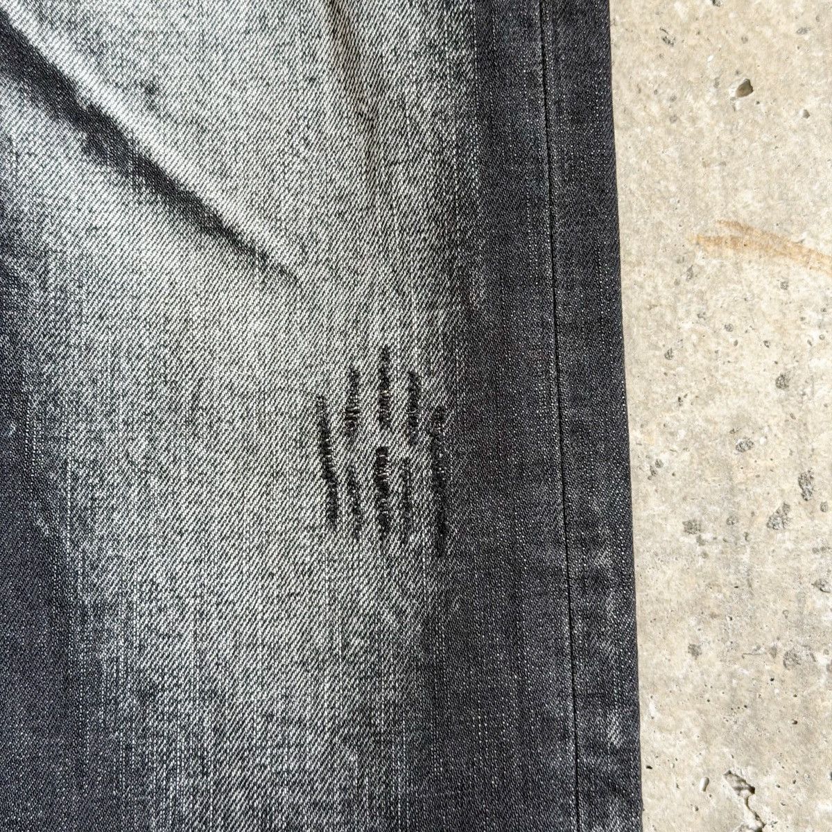 Dior Dior RUNWAY Hedi Era AW03 “Luster” Ash Clawmark MIJ Denim Size US 33 - 5 Thumbnail