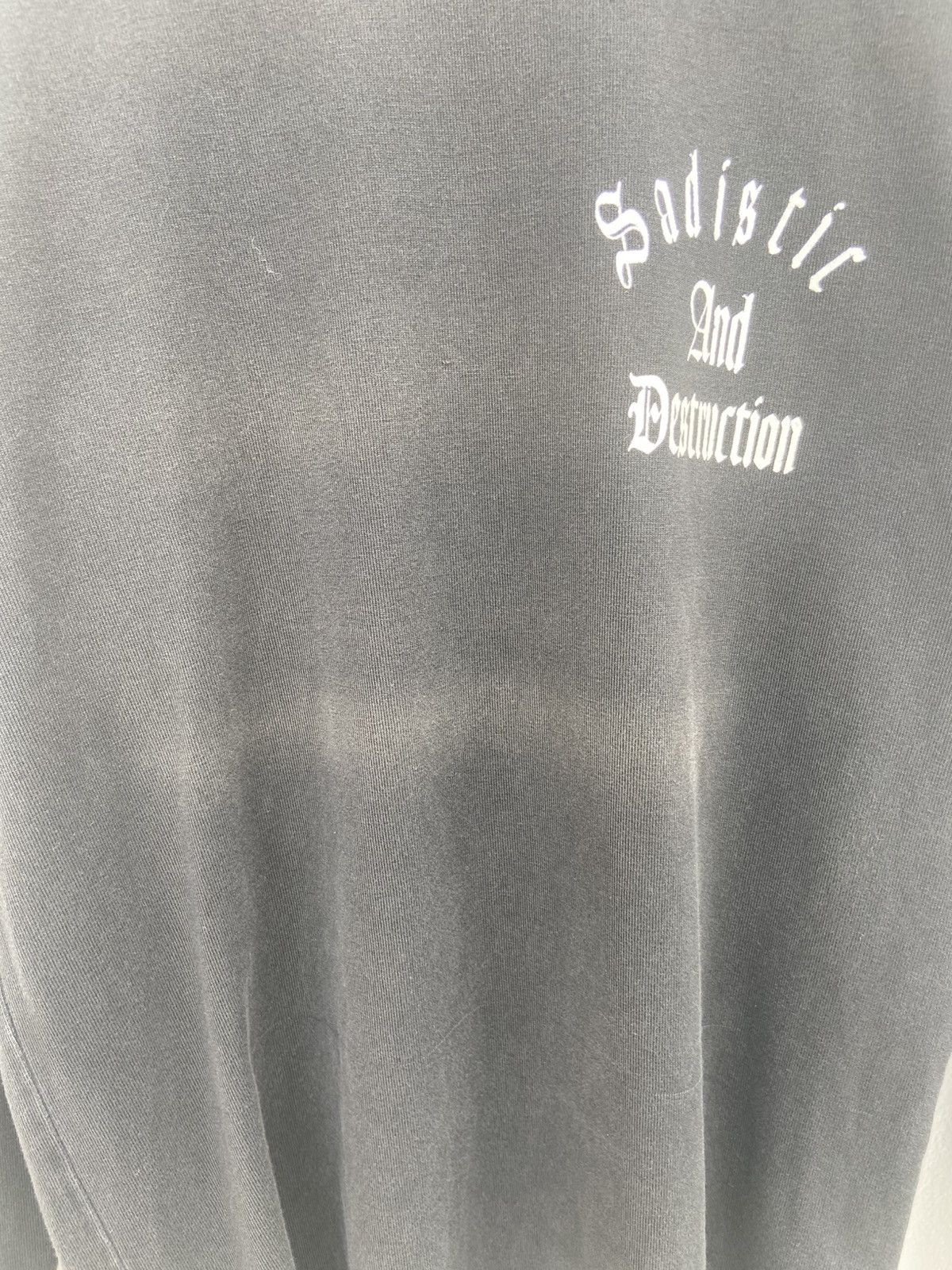 If Six Was Nine 🔥 Sadistic And Destruction t shirt long sleeve sun faded Size US M / EU 48-50 / 2 - 7 Thumbnail