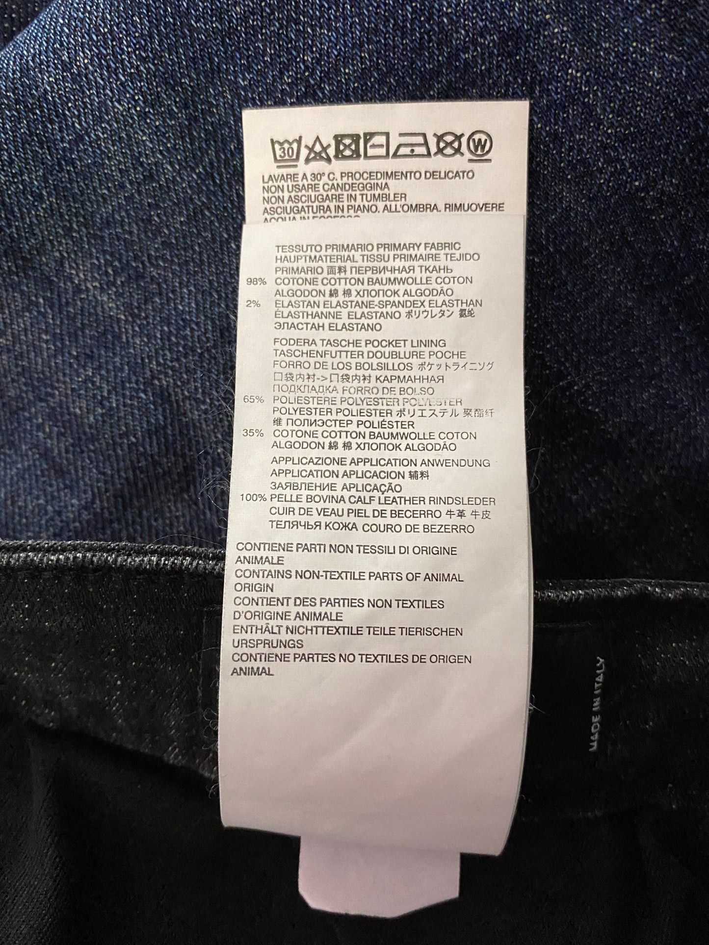 Dsquared2 × Vintage Dsquared2 Black Denim Vintage Men's Tidy Biker Jeans - XL Size US 38 / EU 54 - 8 Thumbnail