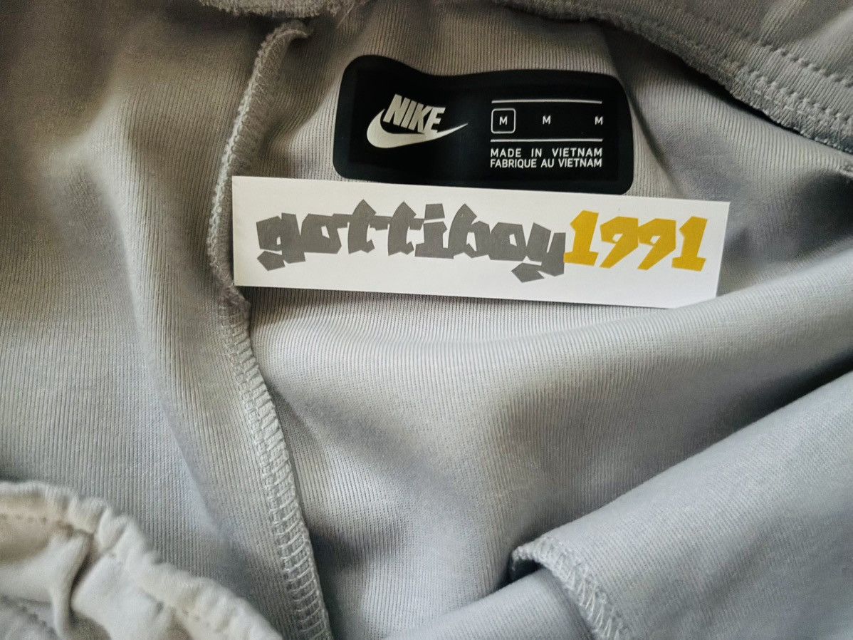 Nike Nike Sportswear Tech Fleece Joggers 'Wolf Grey/Turf Orange' Size US 32 / EU 48 - 3 Thumbnail