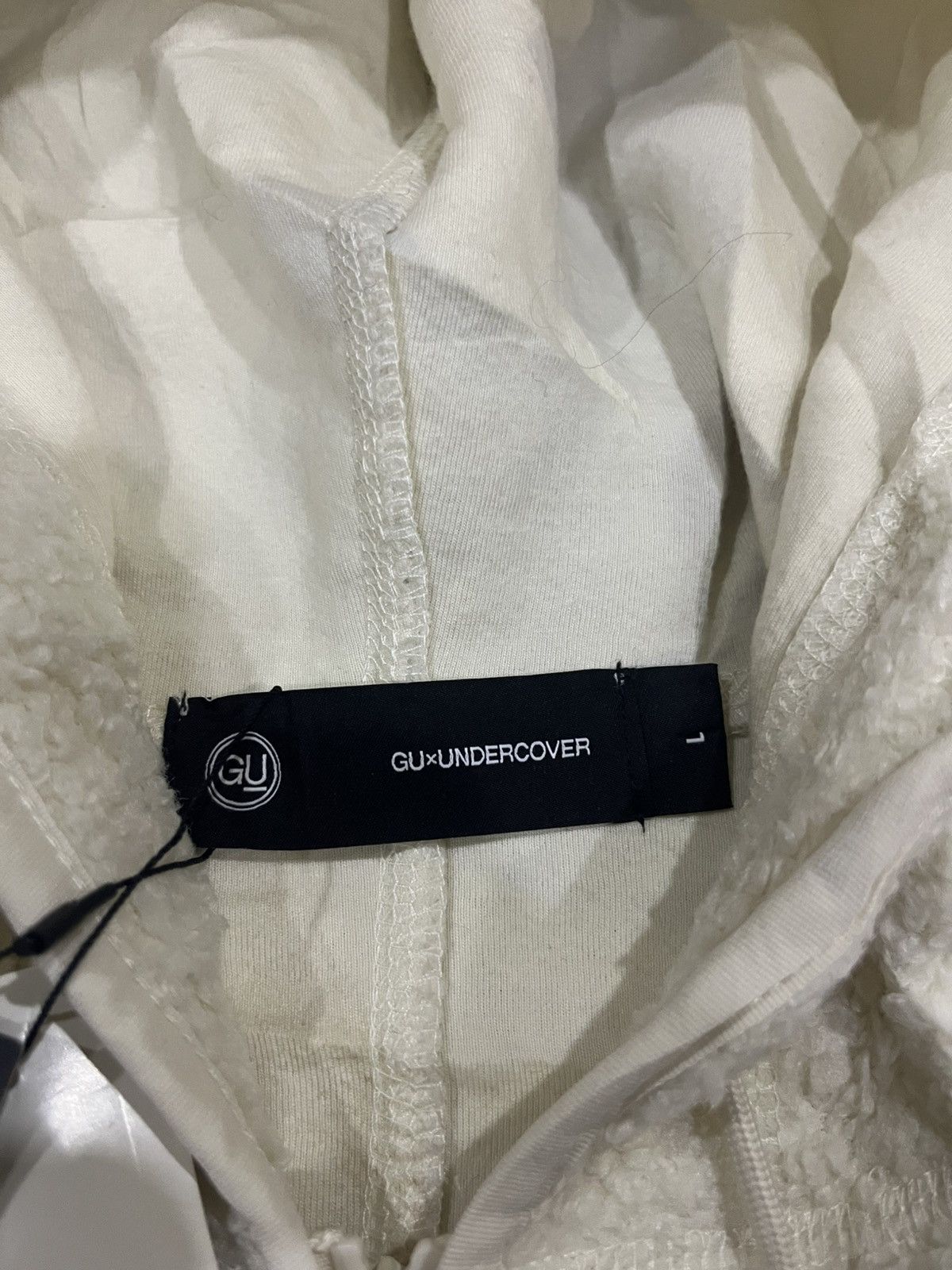 GU × Undercover GU❌UNDERCOVER FLEECE LONG JAKET HOODIE Size US L / EU 52-54 / 3 - 5 Thumbnail