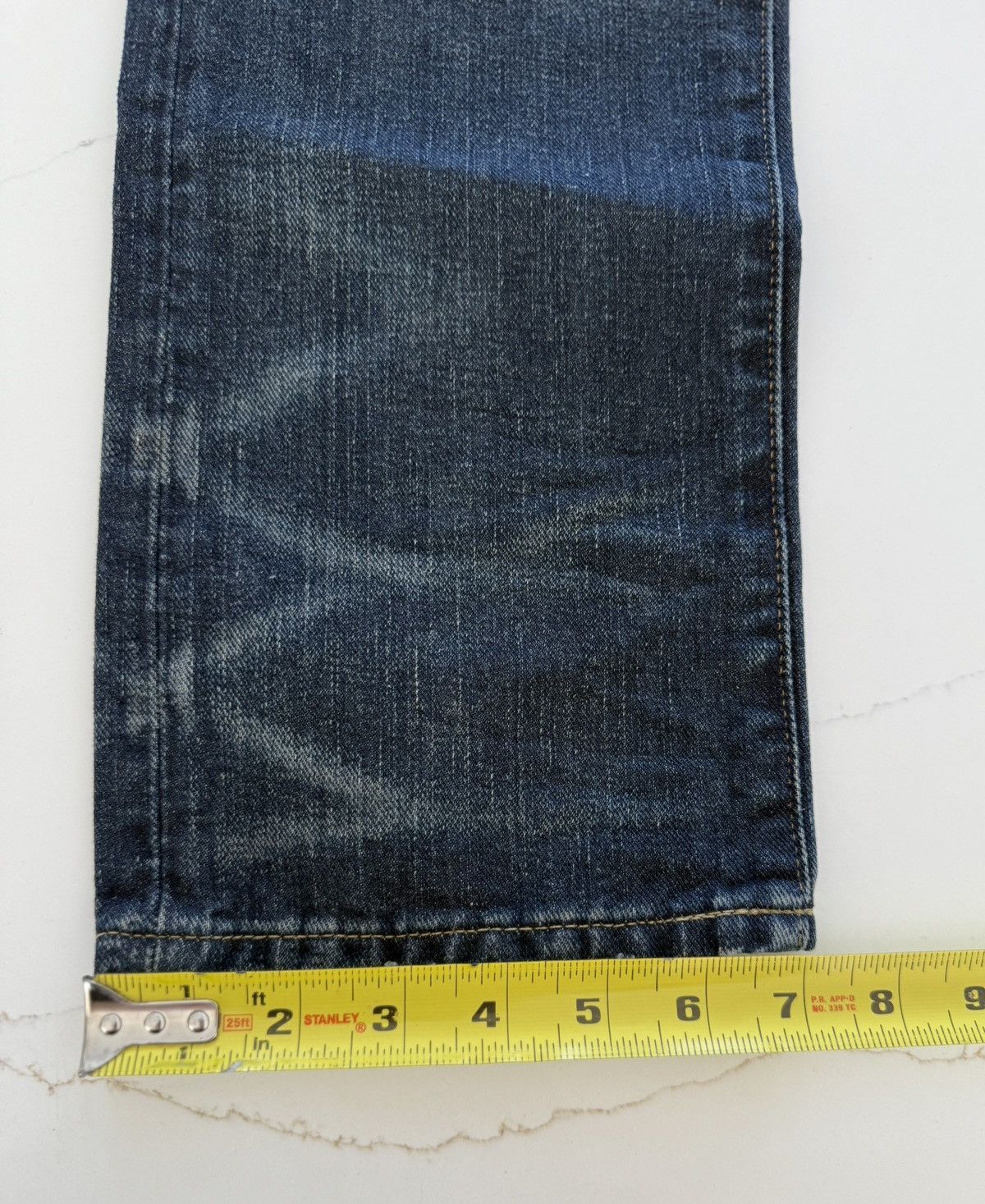 Polo Ralph Lauren × Ralph Lauren New Rare Polo Patchwork Distressed Straight Slim Jeans 30x30 Size US 30 / EU 46 - 17 Thumbnail