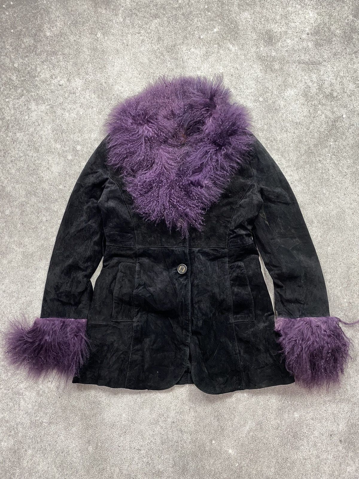 Other 2000s Ioiioi Suede Fauxfur KMRii Style Jacket Size US M / EU 48-50 / 2 - 1 Thumbnail
