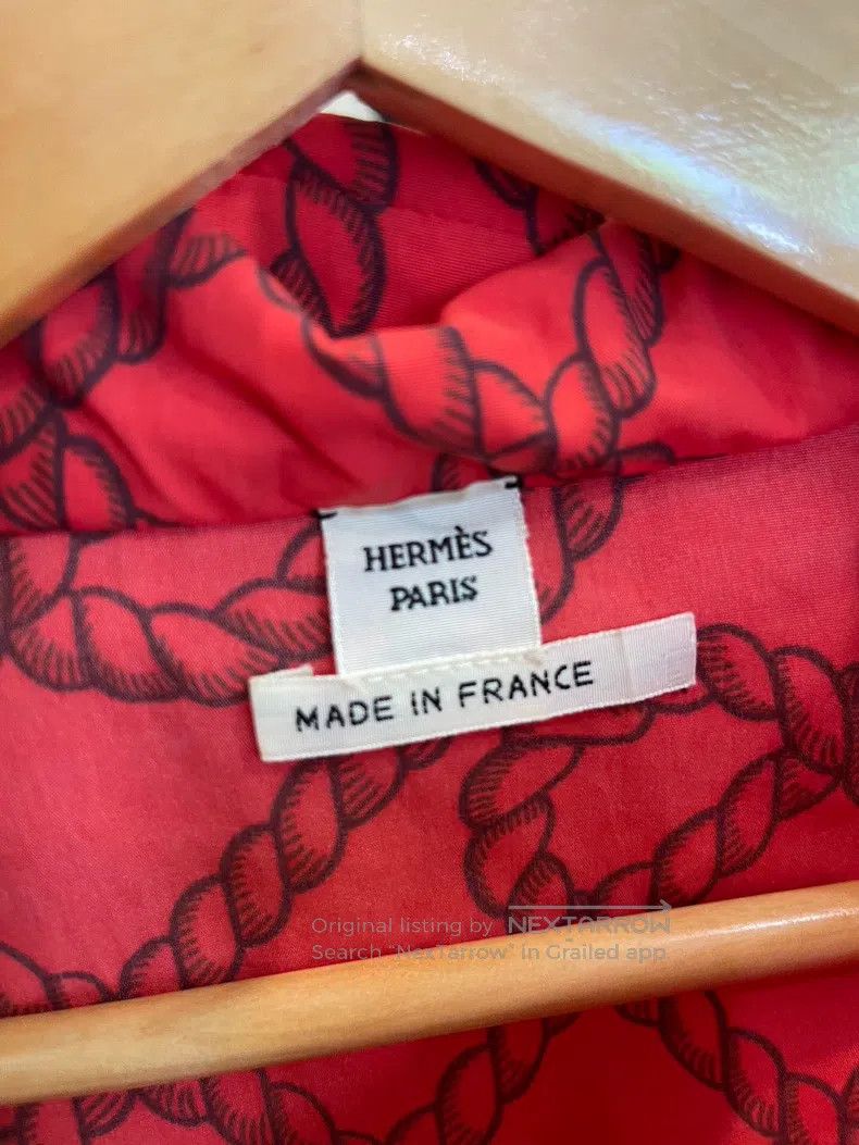 Hermes Hermes Red Rope Outdoor Set with Classic Rope Print Design Size XXS / US 00 / IT 34 - 6 Thumbnail