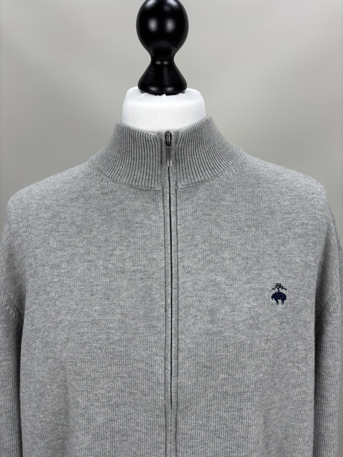 Brooks Brothers Mens sweater Brooks Brothers Size XL Color Gray Size US XL / EU 56 / 4 - 3 Thumbnail
