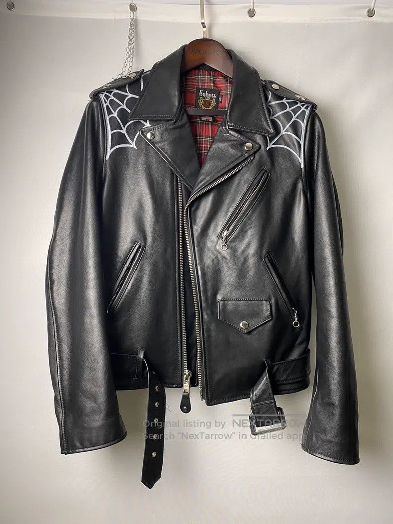 Schott Schott Co-branded leather jacket Size US L / EU 52-54 / 3 - 1 Thumbnail