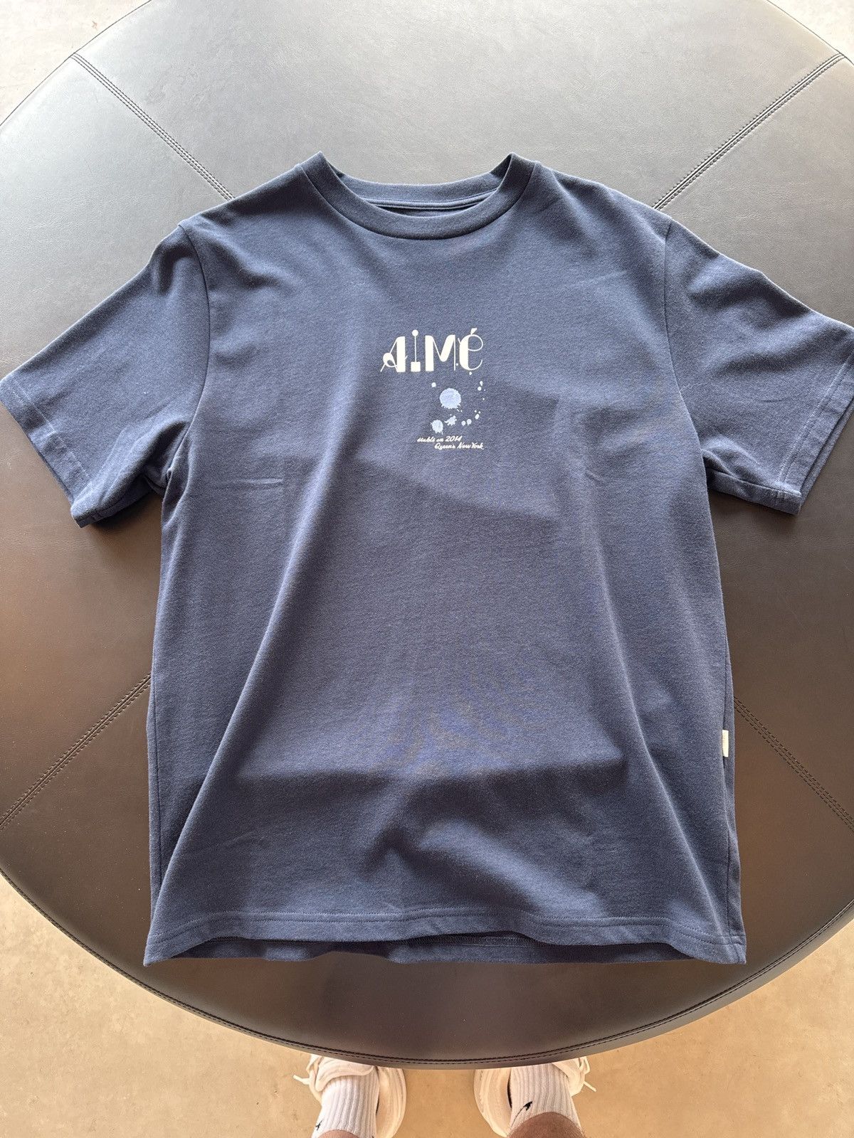 Aime Leon Dore Aime Leon Dore Studio Ink Logo T-Shirt Navy Size US M / EU 48-50 / 2 - 1 Thumbnail