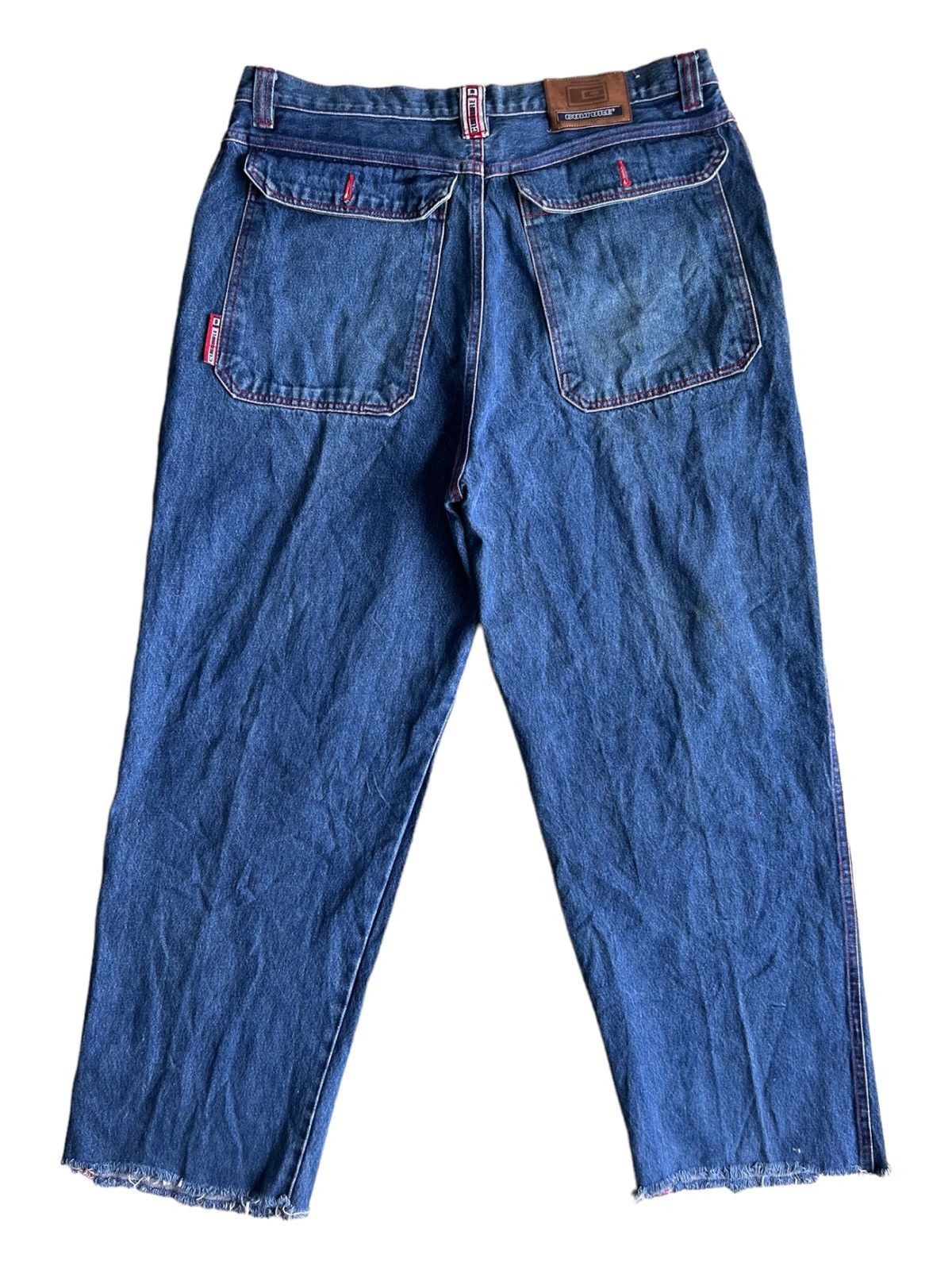 Fubu × JNCO Y2K JNCO Style Culture Big Pockets Baggy HipHop Jeans Denim Size US 38 / EU 54 - 1 Thumbnail