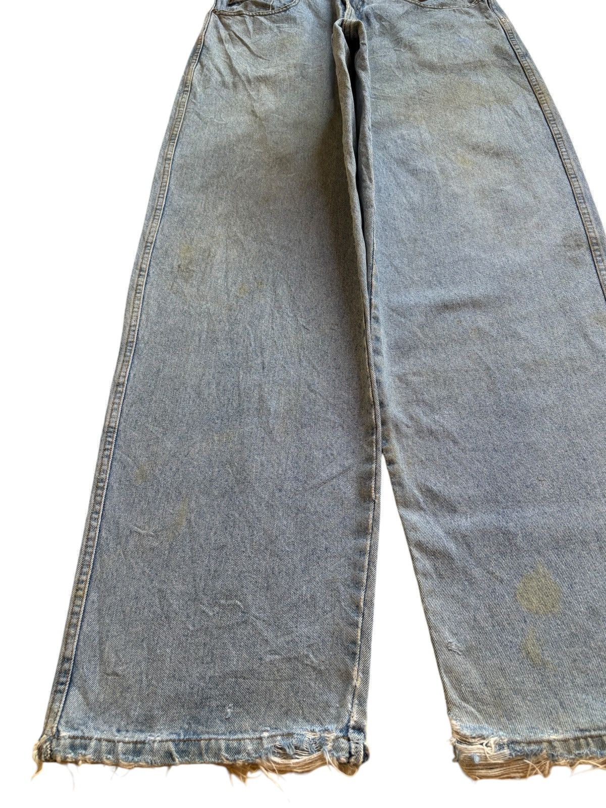 Georges Marciano × Guess Vintage Guess Georges Marciano Blue Wash Distress Baggy Jean Size US 32 / EU 48 - 6 Thumbnail
