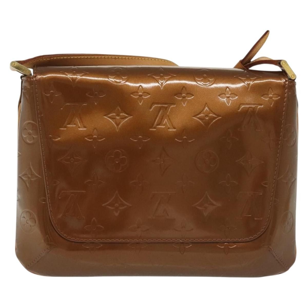 Louis Vuitton LOUIS VUITTON Monogram Vernis Thompson Street Bag Bronze Size ONE SIZE - 2 Thumbnail