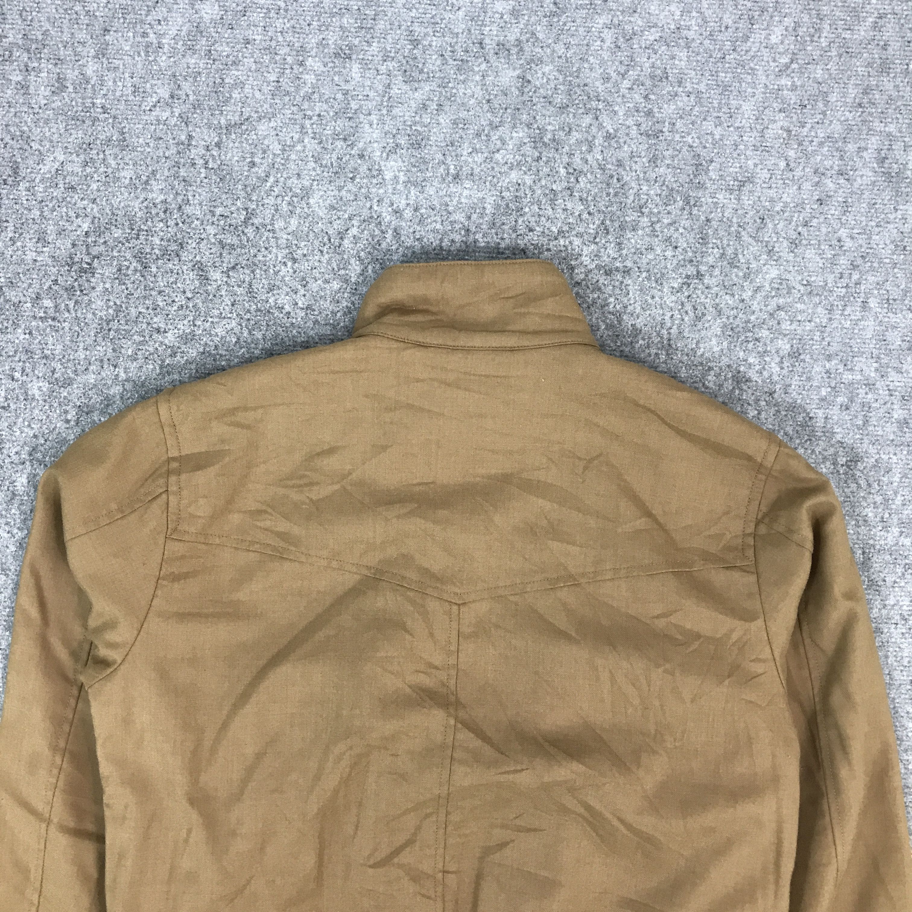 Beams Plus × Japanese Brand BEAMS JAPAN BROWN ZIPPER JACKET Size US M / EU 48-50 / 2 - 4 Thumbnail