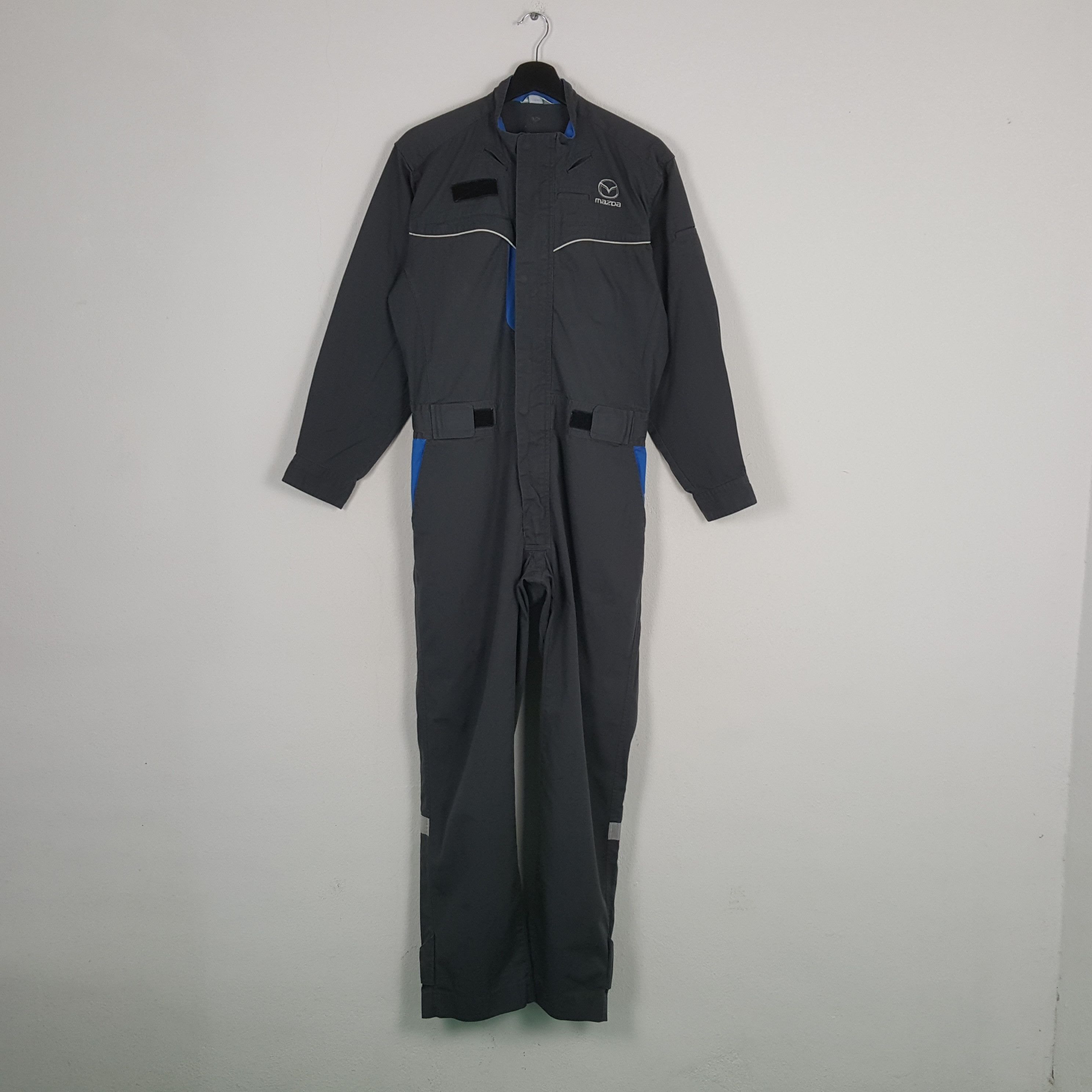Vintage Mazda Racing Workwear Motorsports Coverall Jacket RR18 Size US M / EU 48-50 / 2 - 4 Thumbnail