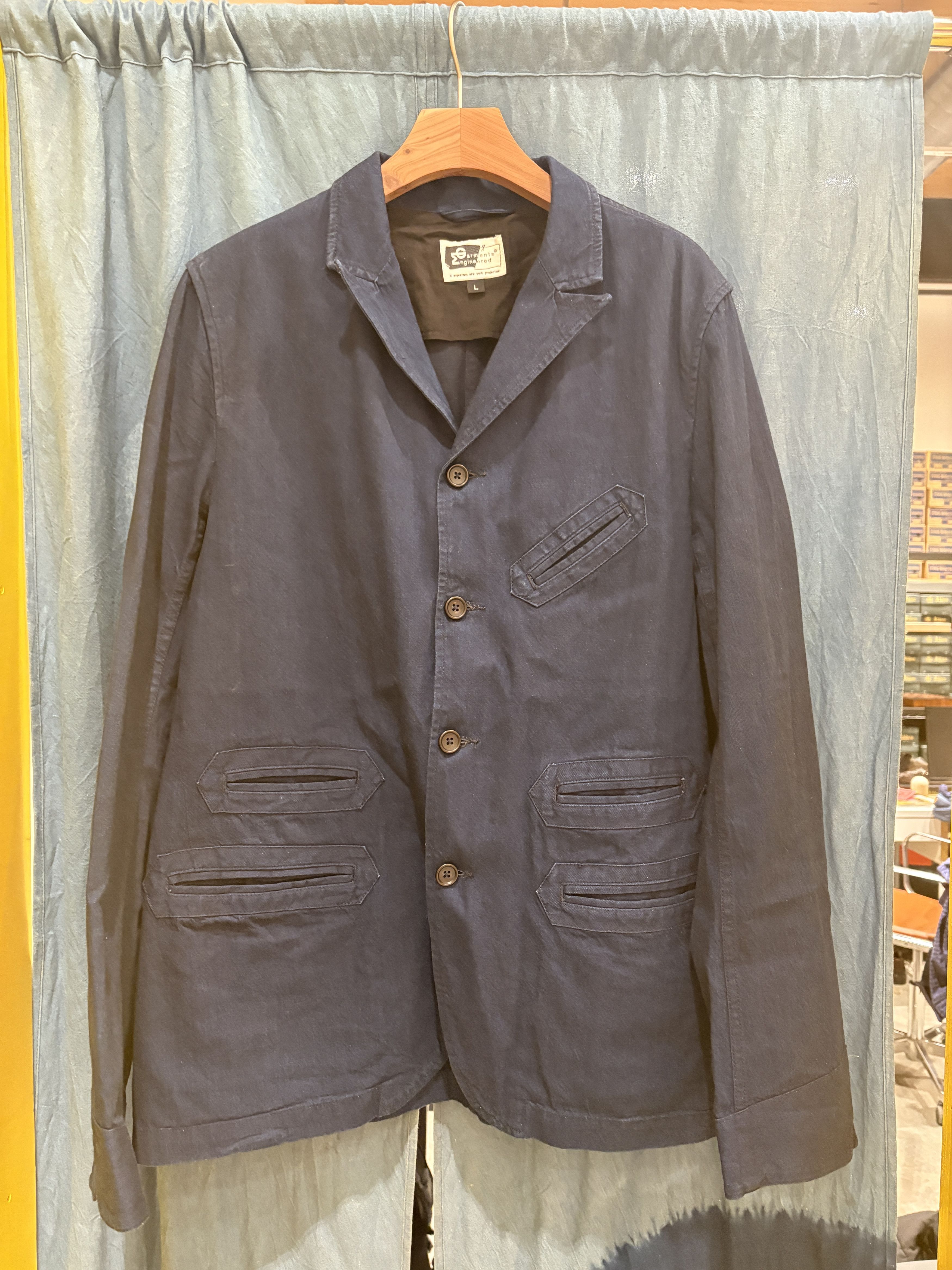 Engineered Garments Engineered Garments Indigo Jacket Size US L / EU 52-54 / 3 - 1 Thumbnail