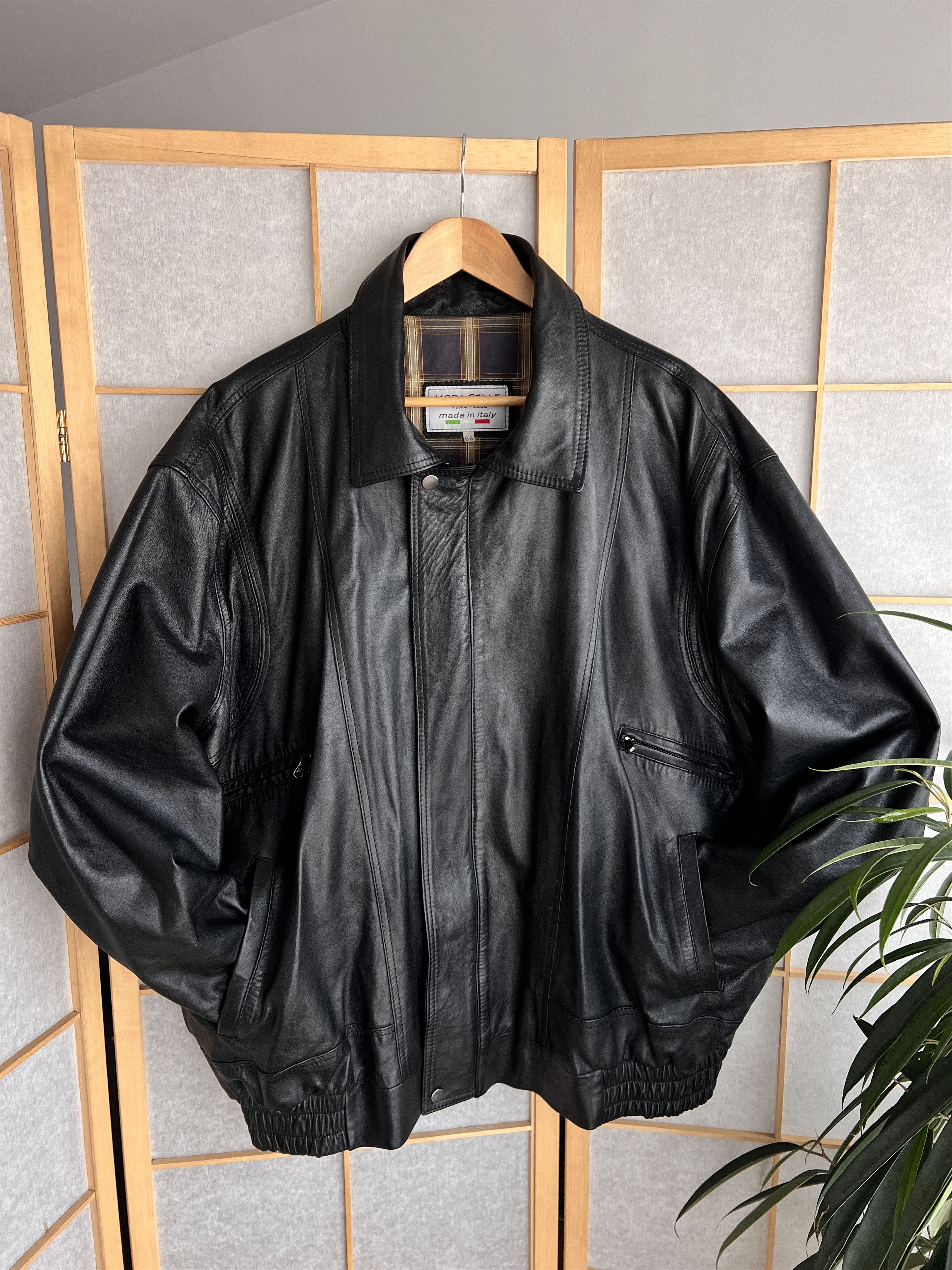 Hysteric Glamour Japanese shine leather jacket 2000s rick owens kapital style Size US XXL / EU 58 / 5 - 14 Thumbnail