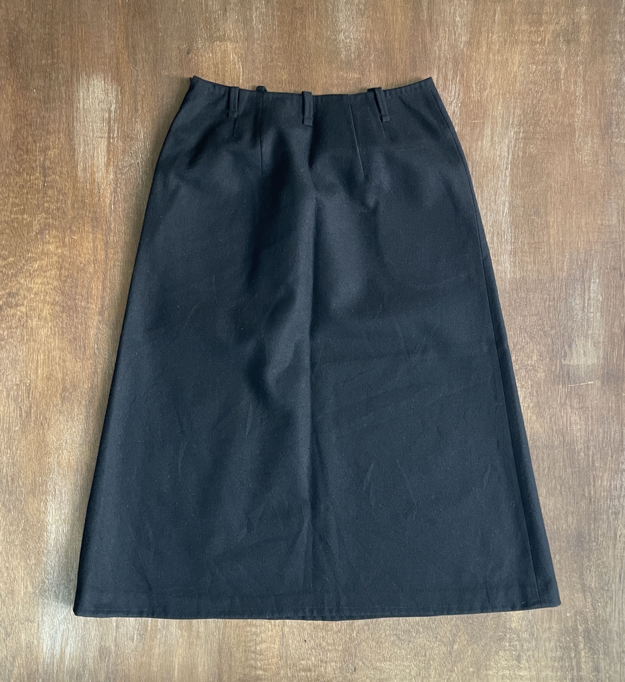 Y's Y's Yohji Yamamoto Classic Wool Skirt Size 33" - 5 Thumbnail