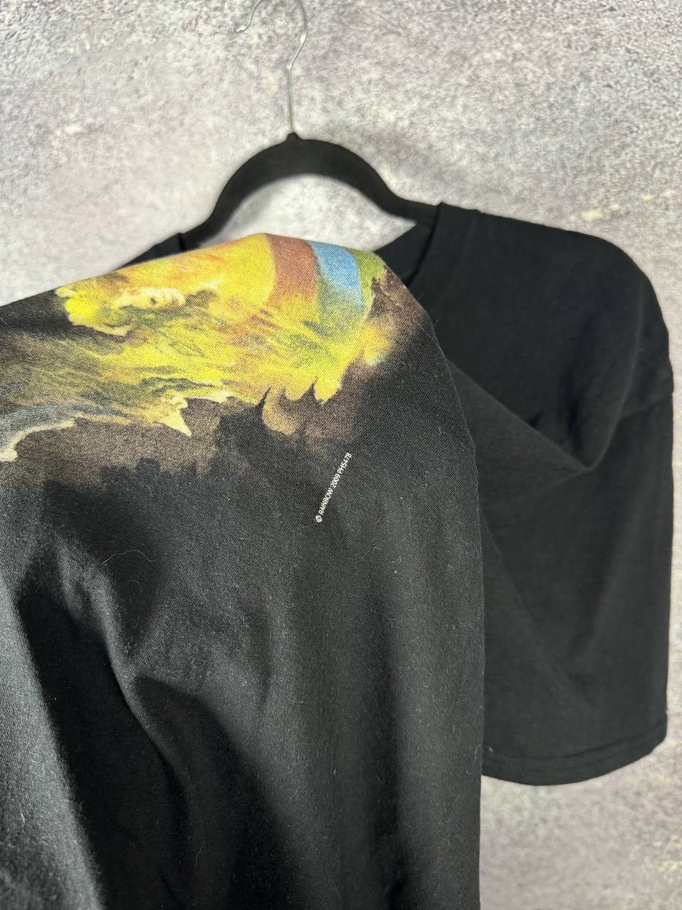 Band Tees Rainbow Rising T-Shirt 2009 Official Ritchie Blackmore Size US XXL / EU 58 / 5 - 8 Thumbnail