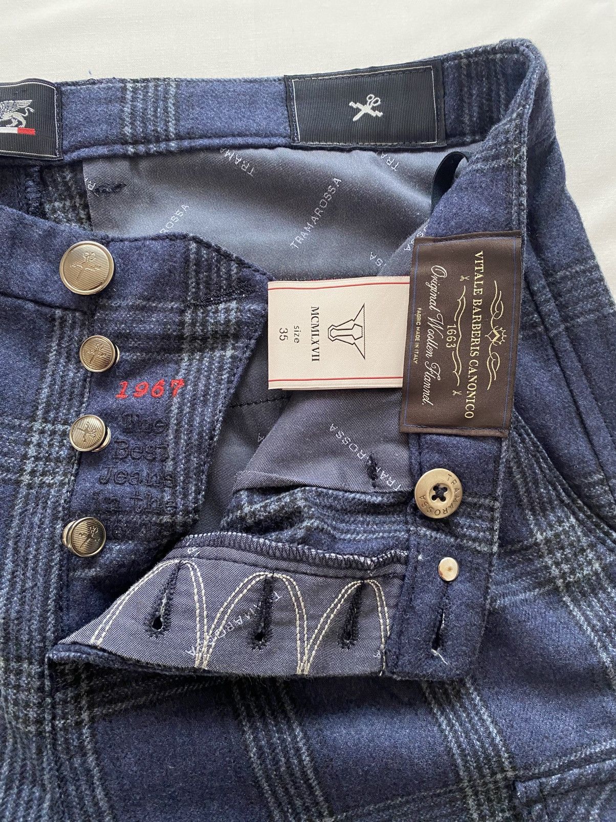 Other Tramarossa Amerigo cargo wool pants 35 50 Vitale barberis Size US 34 / EU 50 - 2 Thumbnail