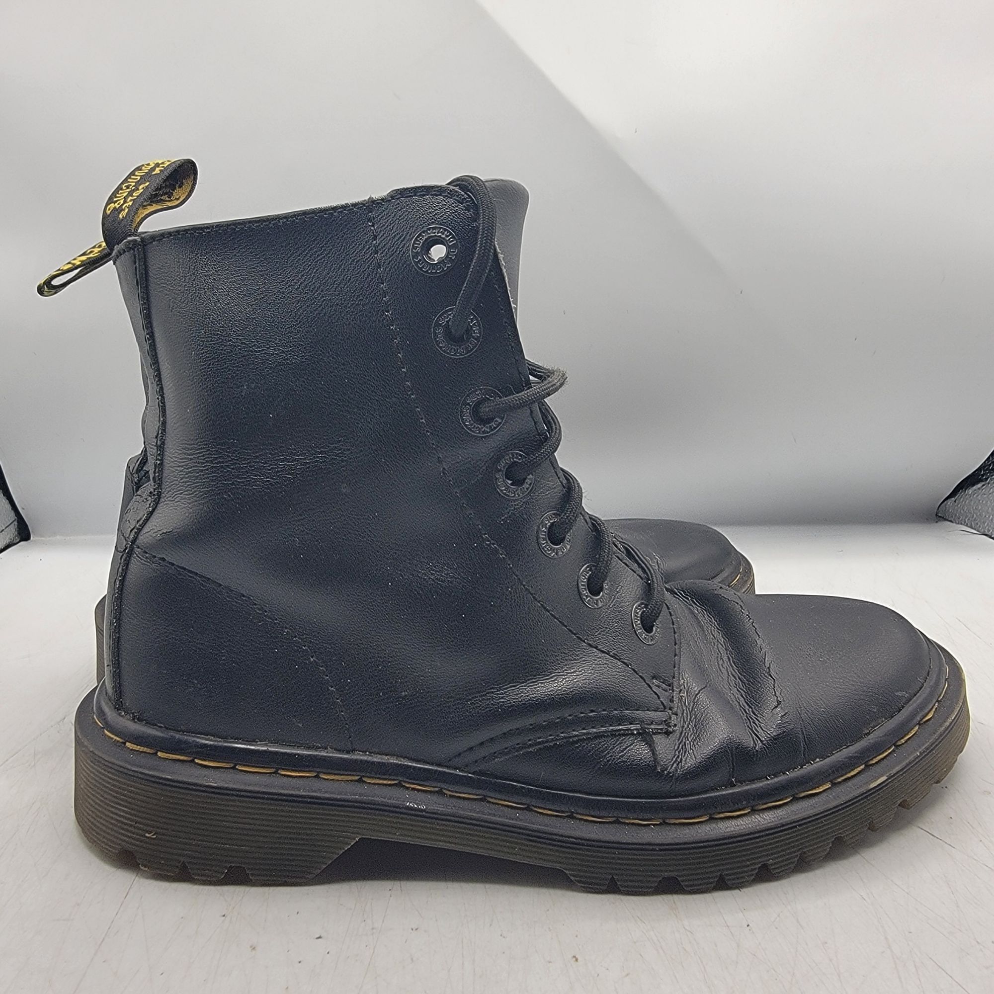 Dr. Martens Dr. Martens Luana Womens 6 Black Boots Rave Party Casual Out Size US 6 / IT 36 - 12 Thumbnail