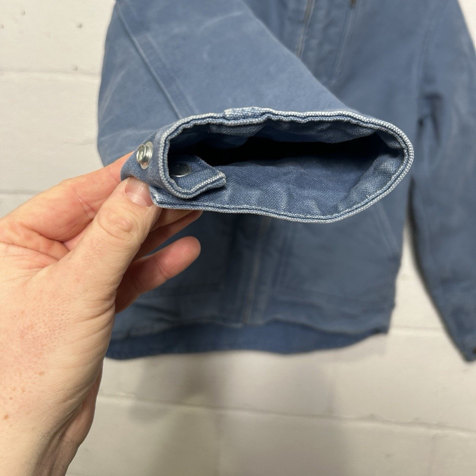Carhartt Carhartt Sherpa-Lined Canyon Jacket “French Blue” WJ022 FHB Size S / US 4 / IT 40 - 10 Thumbnail