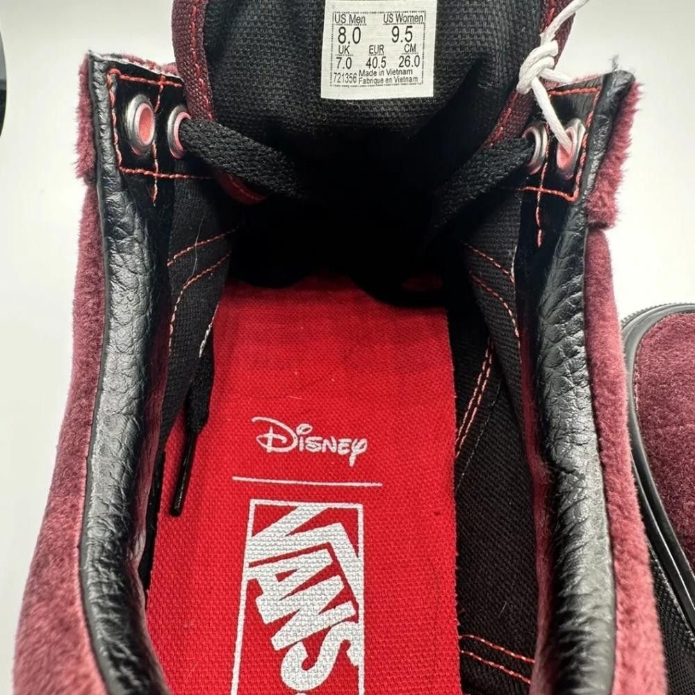 Disney × Vans Vans x Disney 'Poison Apple' Cross Sneakers *LIMITED EDITION Size US 9.5 / IT 39.5 - 10 Thumbnail