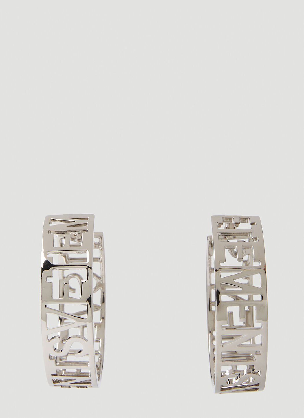Vetements Logo Hoop Earrings Size ONE SIZE - 1 Thumbnail