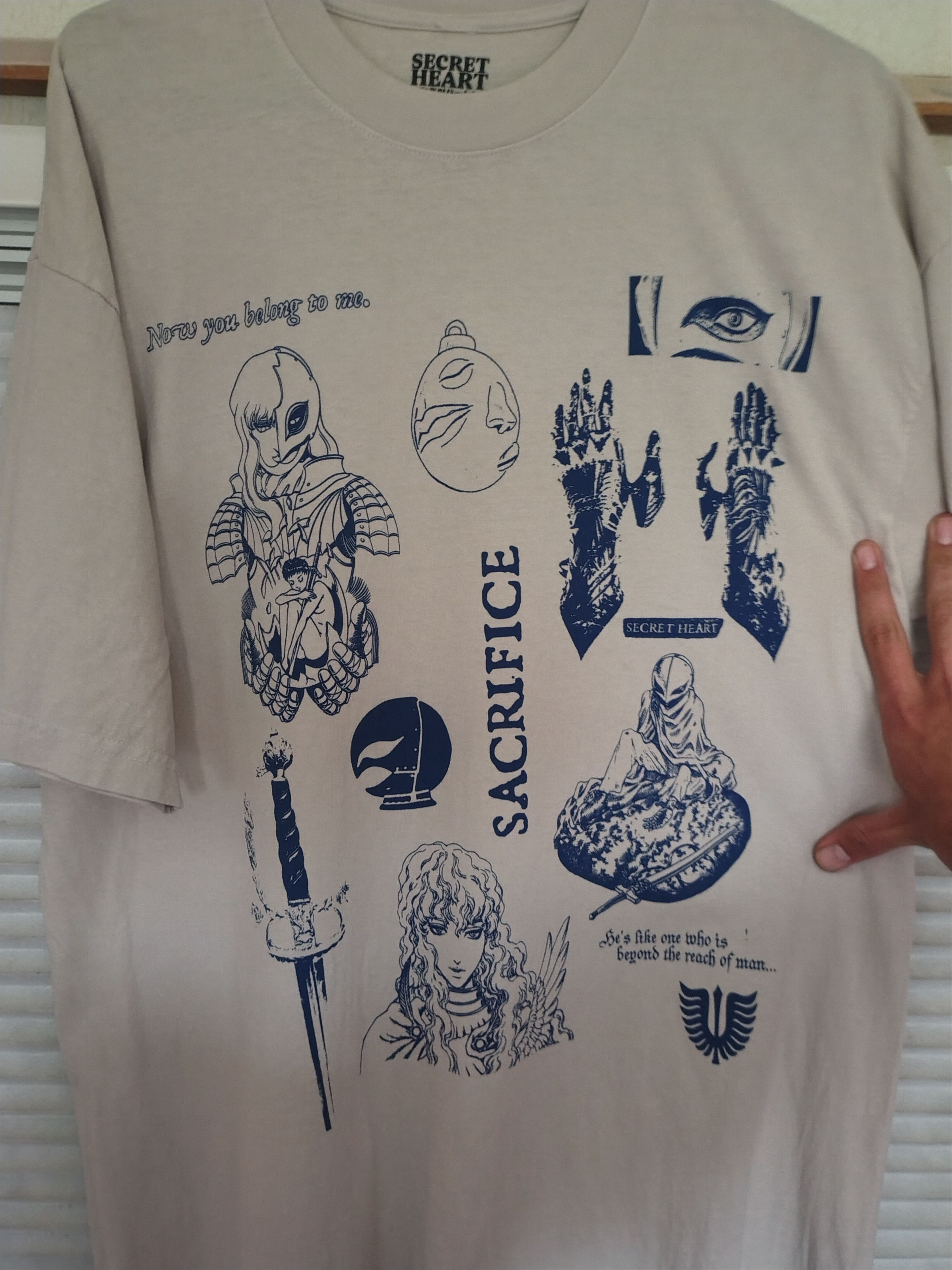 Other Secret Heart 2024 Berserk Griffith Anime Tee Size US L / EU 52-54 / 3 - 1 Preview