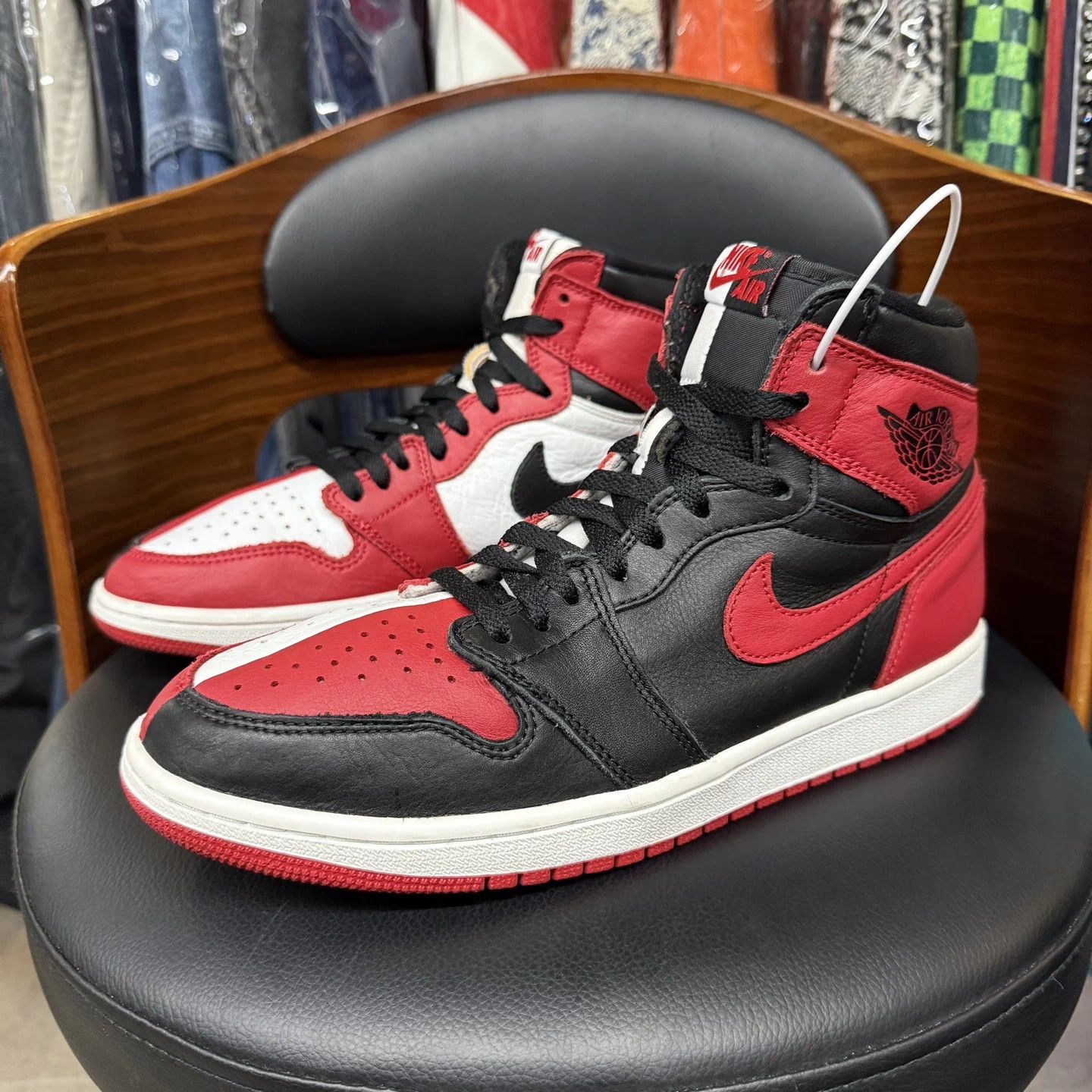 Nike Air Jordan 1 Yin-Yang Black Red Chicago 44.5 MINT Size US 11.5 / EU 44-45 - 1 Thumbnail