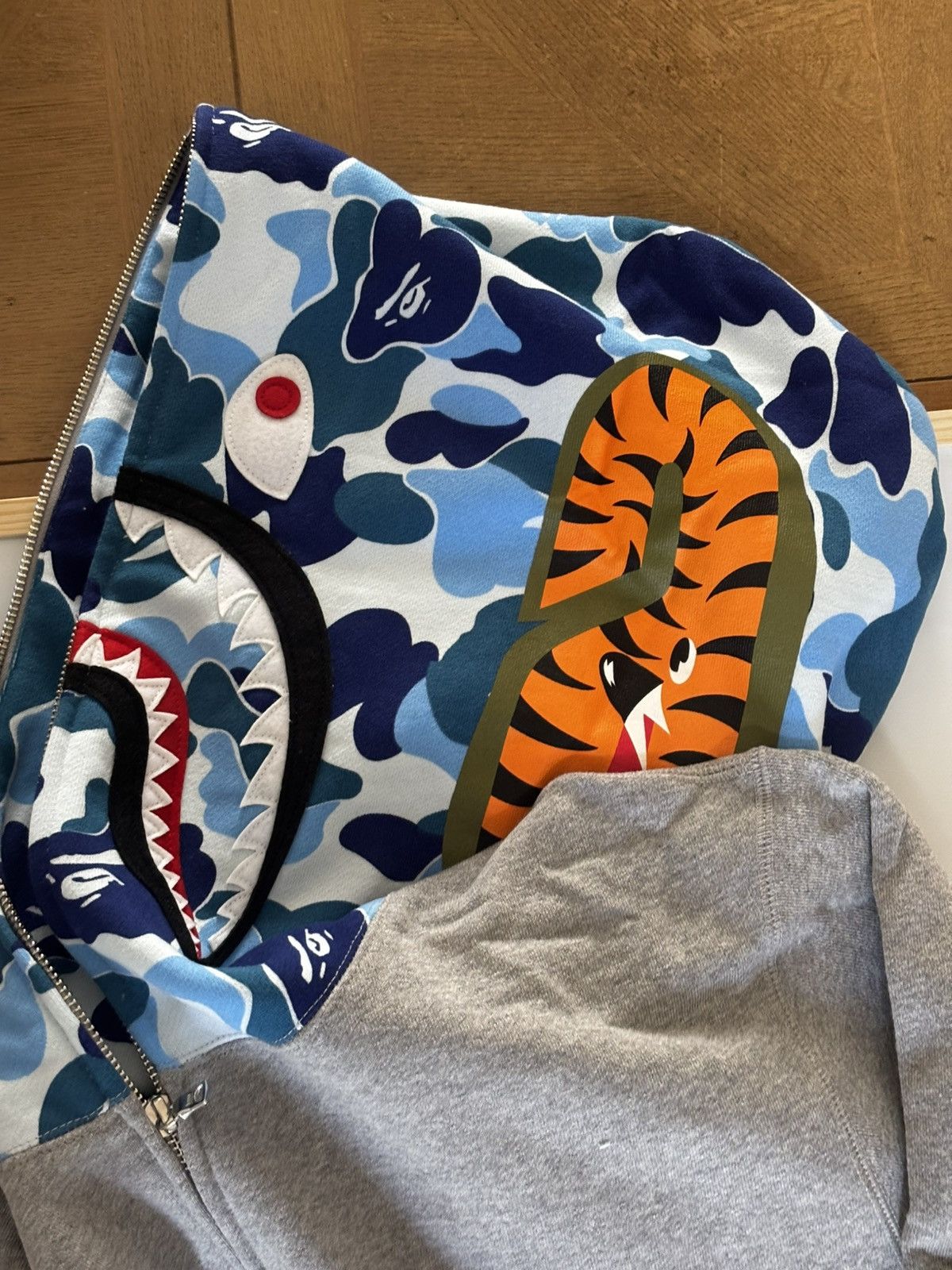 Bape Authentic ape bape abc camo shark full zip hoodie new XL Size US XL / EU 56 / 4 - 4 Thumbnail