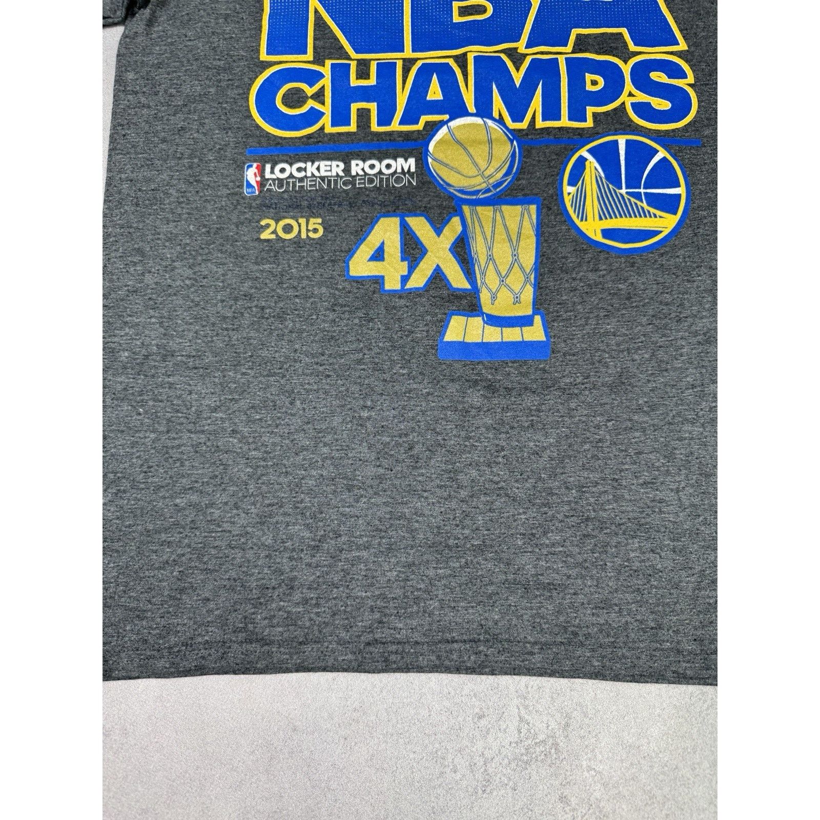 NBA 2015 GOLDEN STATE WARRIORS 4x NBA CHAMPS Locker Room Size US M / EU 48-50 / 2 - 11 Thumbnail