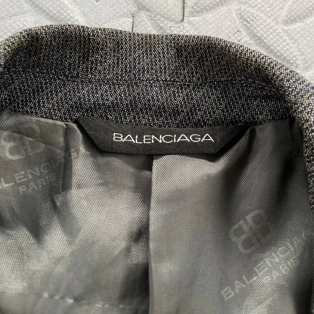 Balenciaga Tailored Wool Suit Jacket Size 40R - 9 Thumbnail