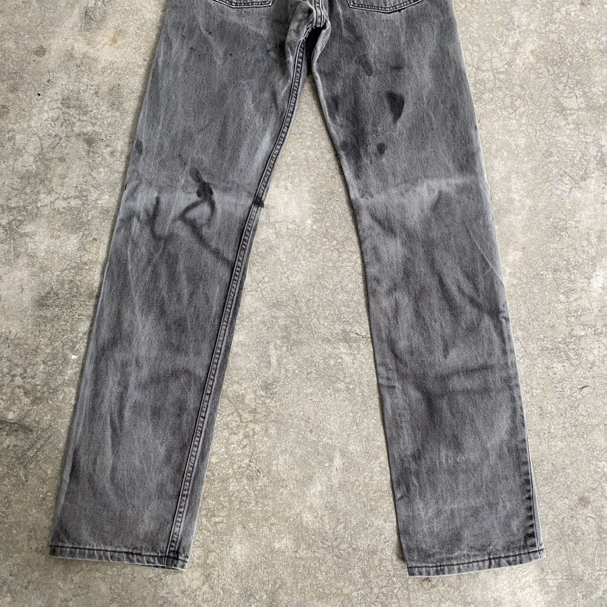 Levi's Vintage 1998 Levis 501 Faded Black Denim Jeans Size US 30 / EU 46 - 11 Thumbnail