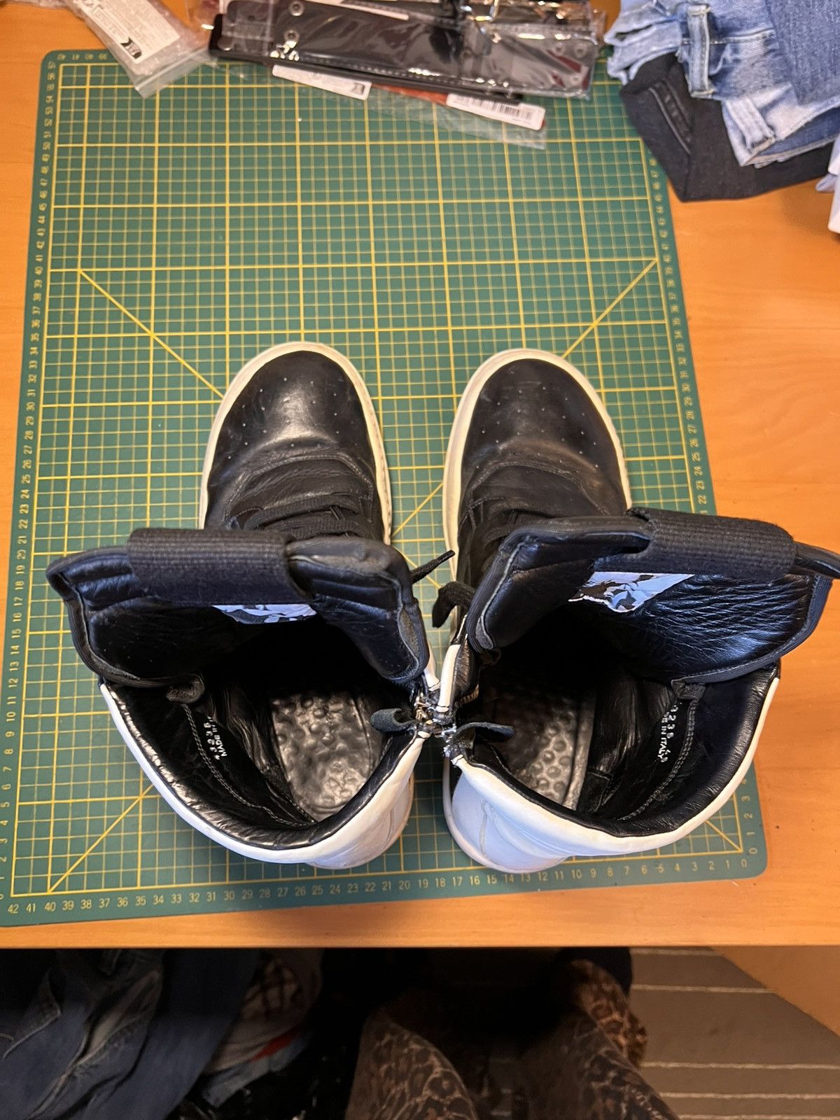Rick Owens 2012 Rick Owens geobaskets Size US 12.5 / EU 45-46 - 11 Thumbnail