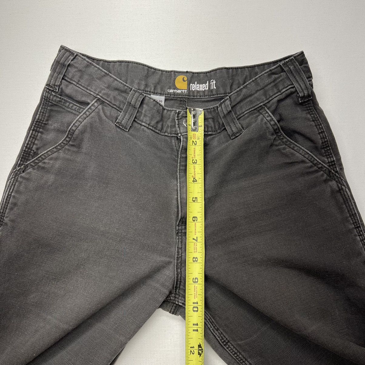 Carhartt Carhartt Pants Grey Relaxed Fit Carpenter Workwear Baggy Size US 30 / EU 46 - 18 Thumbnail