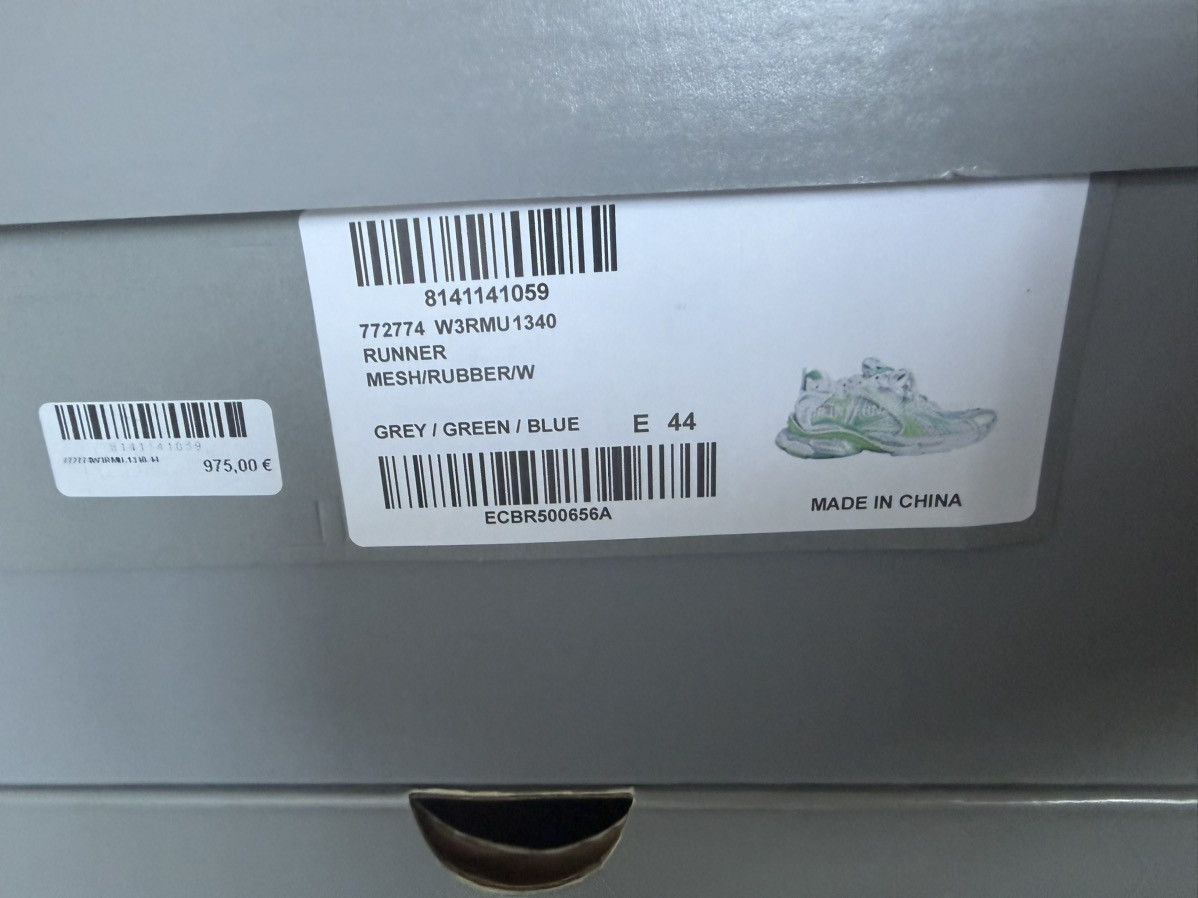 Balenciaga Balenciaga runner 44 eu Size US 11 / EU 44 - 9 Thumbnail