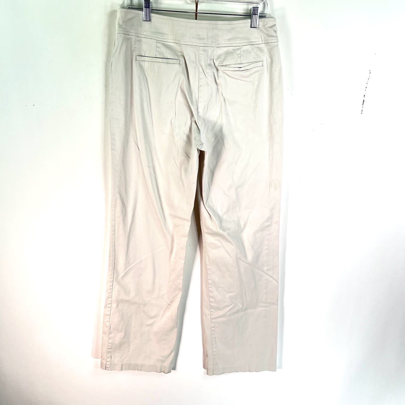 Vintage Chico's Crop Capris Pants Women Size 2 Beige 32X31 Size 26" / US 2 / IT 38 - 5 Thumbnail