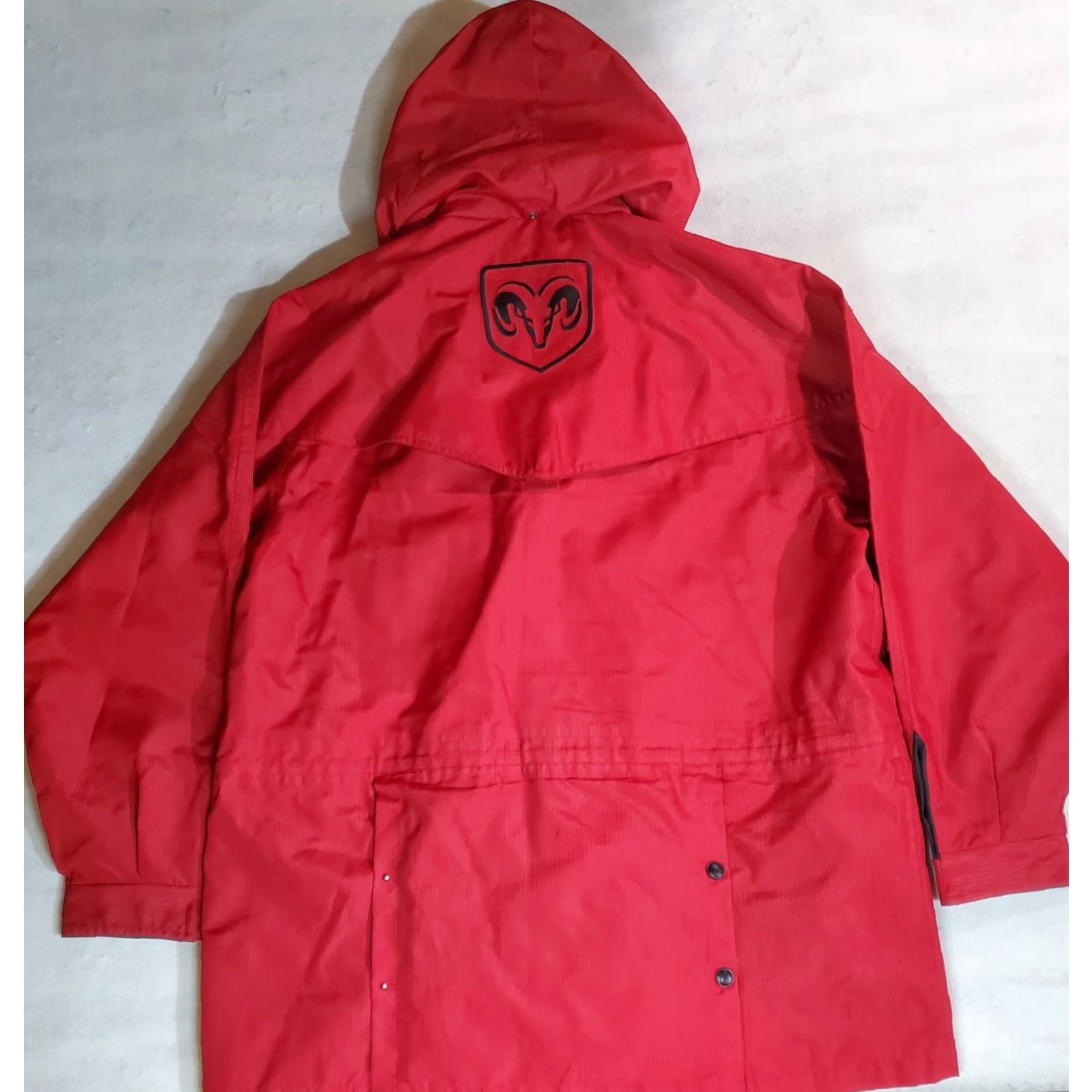Vintage VINTAGE Cripple Creek Winter Jacket Dodge Rodeo Dodge Ram Trucks Mens 2XL Red Parka Embroidered Long Solid Jacket Coat MOH Size US XXL / EU 58 / 5 - 7 Thumbnail