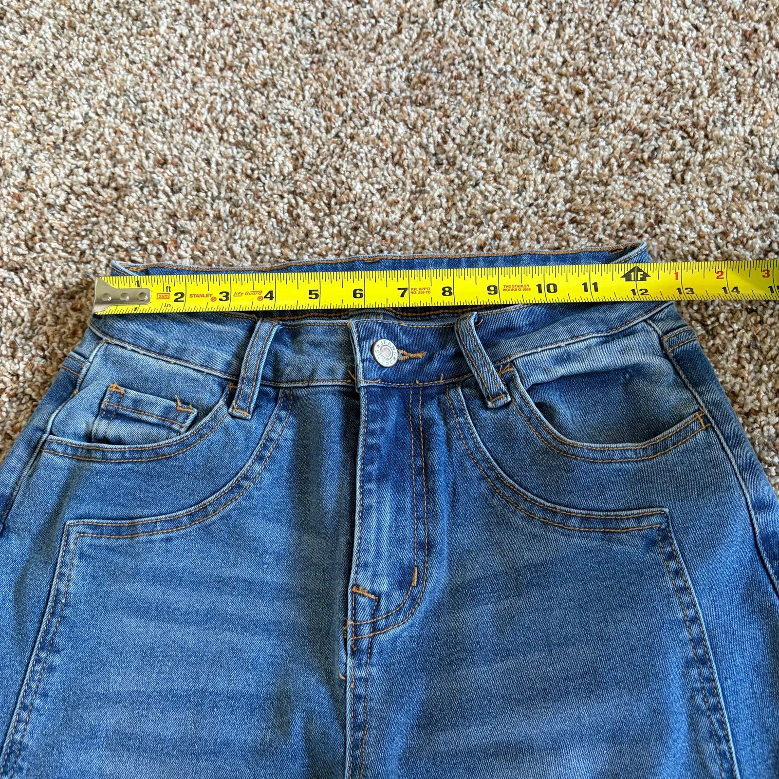 Other Sidefeel Womens Wide Leg Stretch Denim Blue Jeans Size 4 Size 27" / US 4 / IT 40 - 5 Thumbnail