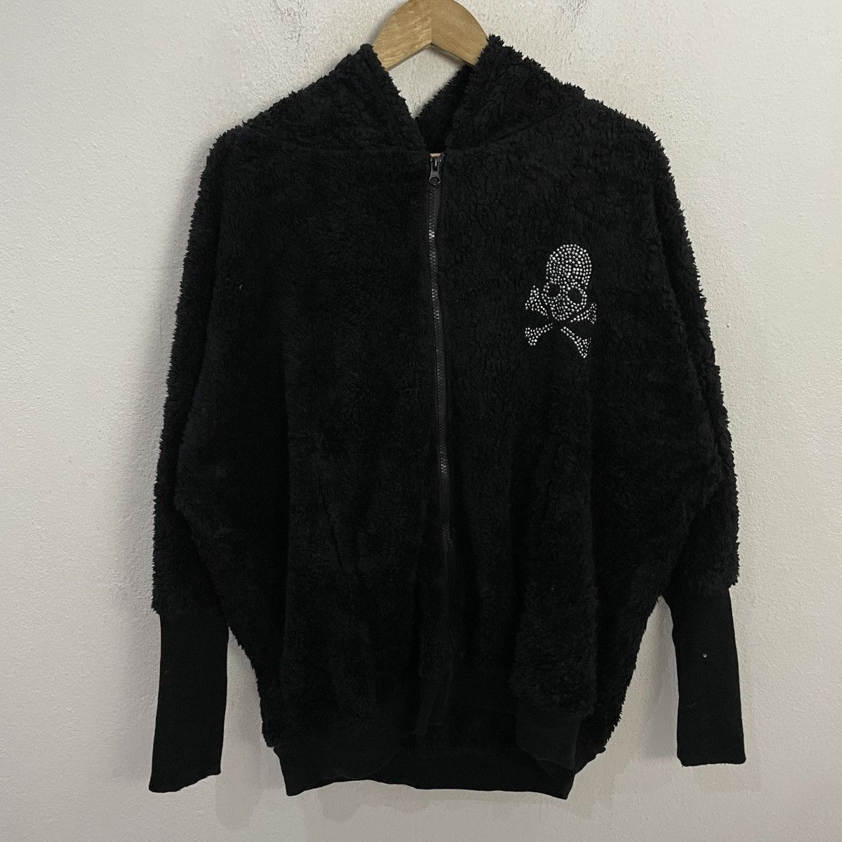 Seditionaries Vintage M.K.R Skull Sediotinaries Sherpa Fleece Skull Size US XXL / EU 58 / 5 - 7 Thumbnail