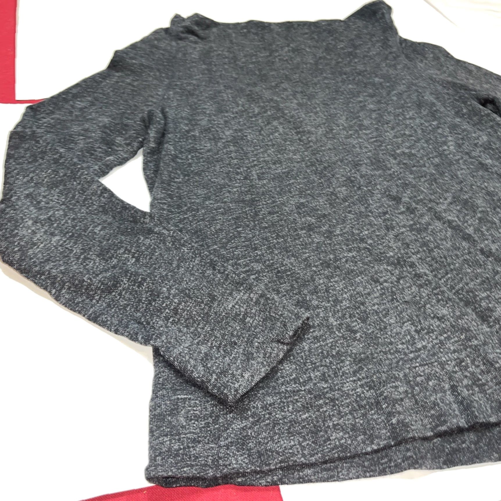 James Perse James Perse Standard BLACK Knit Shirt Wide High Neck Pullover Size 3 Large L Size L / US 10 / IT 46 - 3 Thumbnail