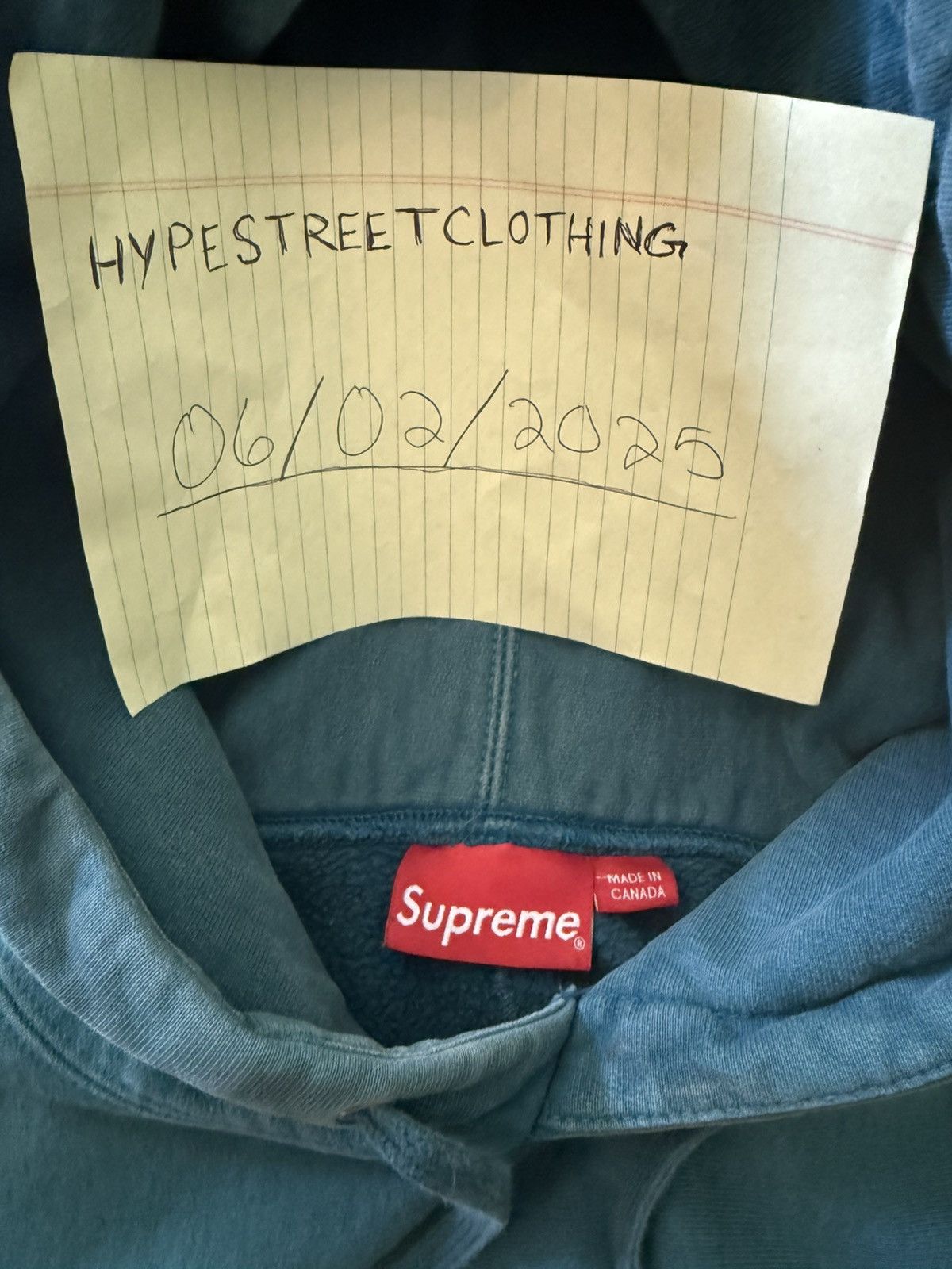 Supreme FW13’ 2 - Tone Arc Logo Hoodie Size US L / EU 52-54 / 3 - 3 Thumbnail