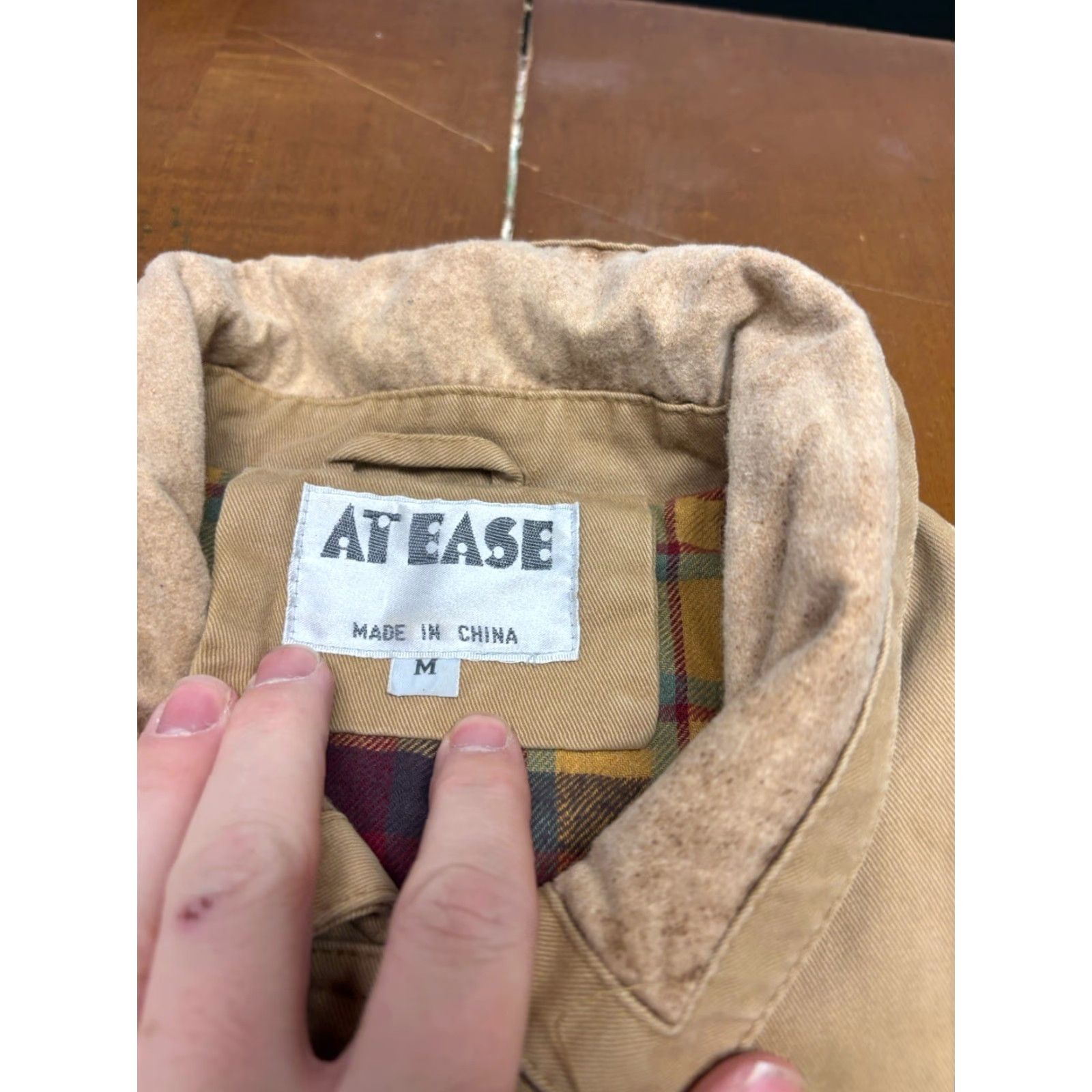 Vintage VINTAGE Chore Coat Jacket Mens M Brown Canvas Cotton Overcoat Hunting Outdoor Casual Button Front Size US M / EU 48-50 / 2 - 2 Thumbnail